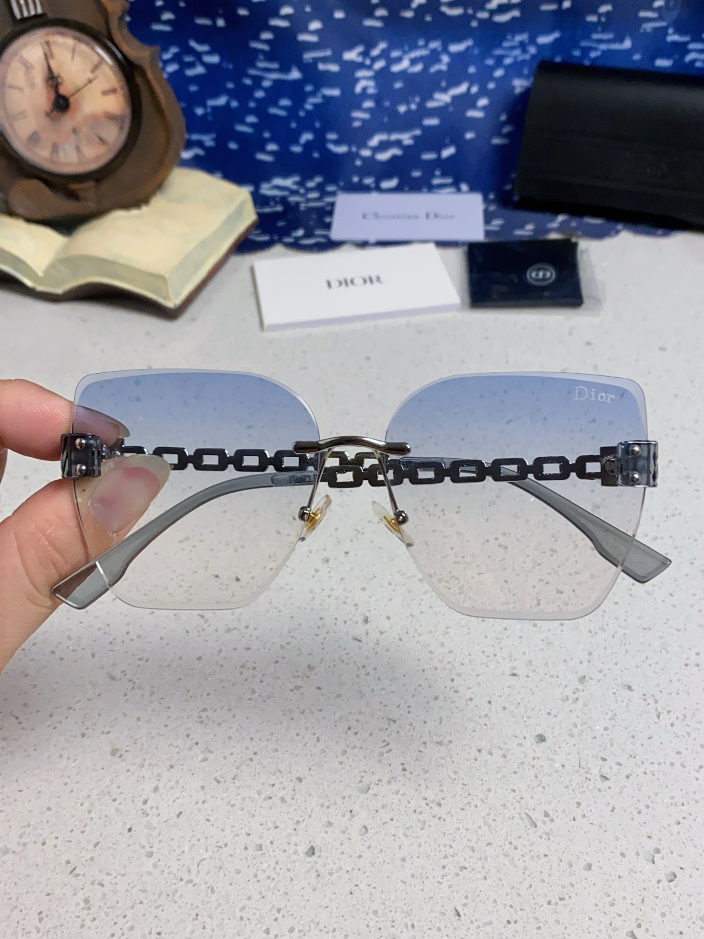  Dior迪奥 2025新款太阳眼镜女款大脸显瘦防紫外线防晒驾驶偏光 