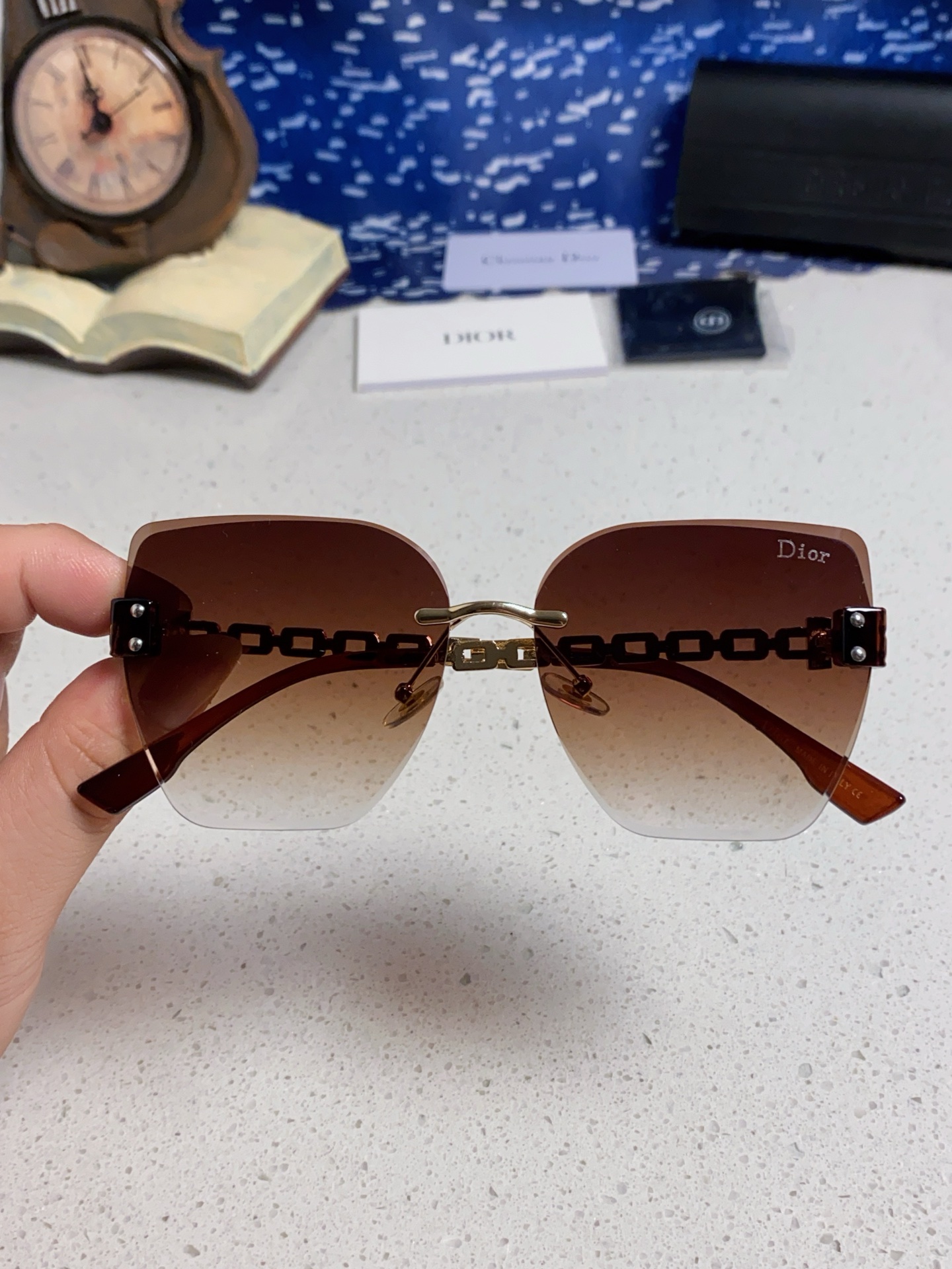 Dior迪奥 2025新款太阳眼镜女款大脸显瘦防紫外线防晒驾驶偏光 
