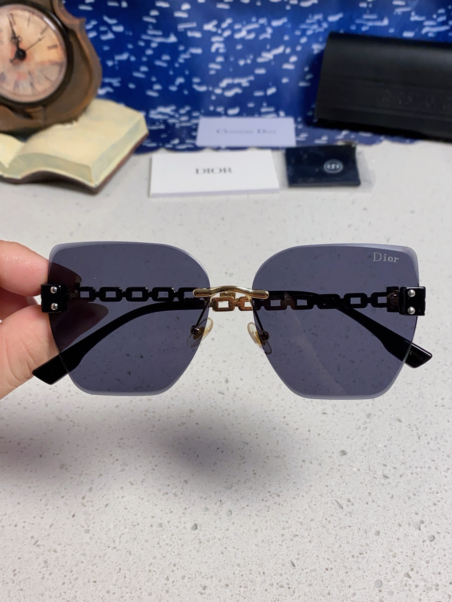  Dior迪奥 2025新款太阳眼镜女款大脸显瘦防紫外线防晒驾驶偏光 
