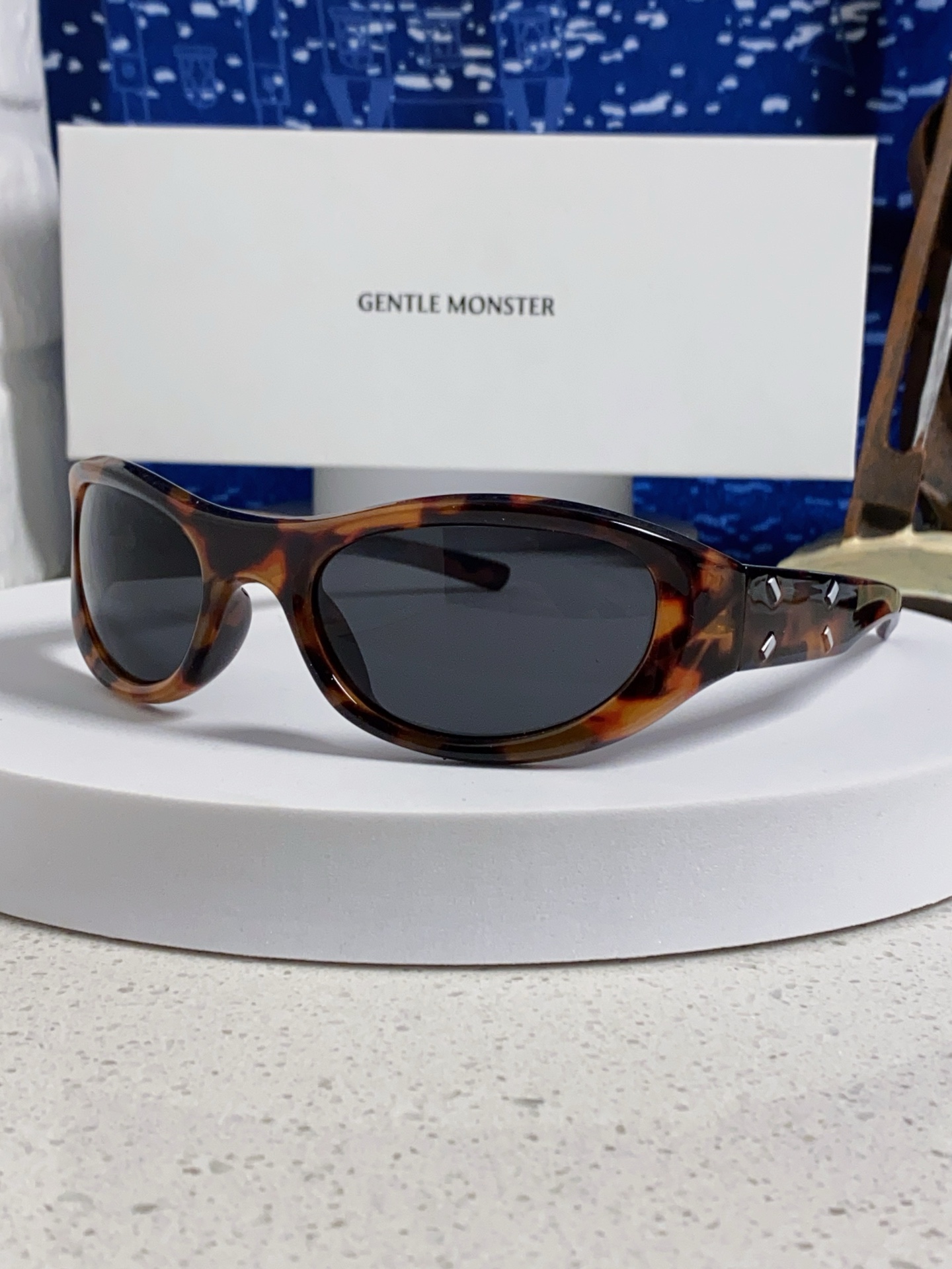   Gentle Moster(GM)  2025新款Jennie同款发箍猫眼gm墨镜女款高级感辣妹欧美