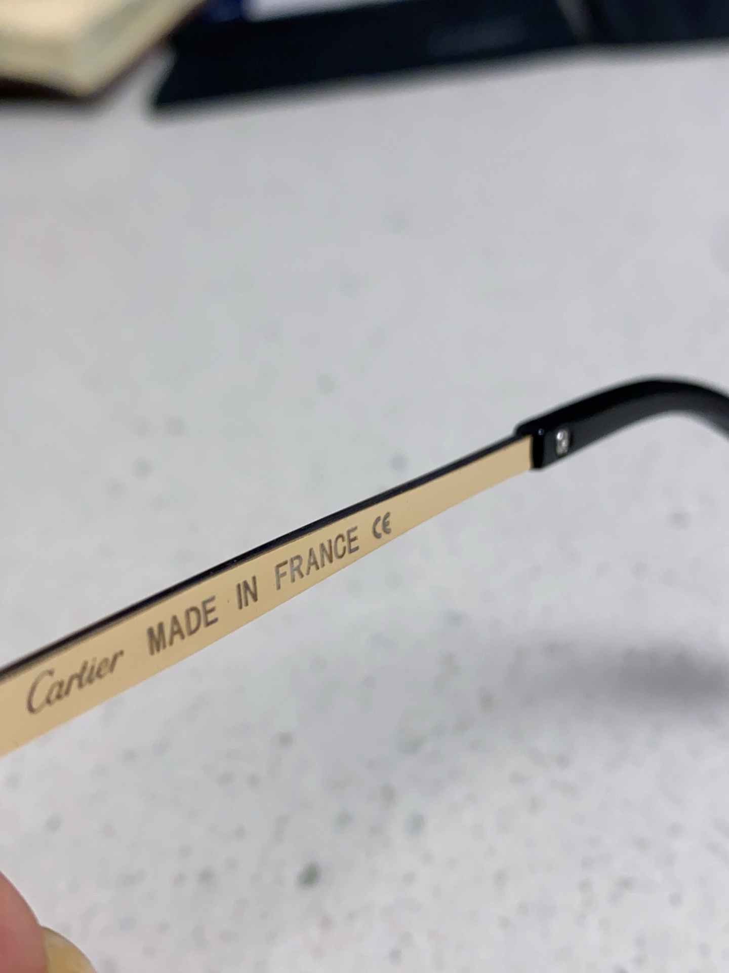 Cartier卡地亚 2025新款时尚复古个性舒适 前卫CT0443S太阳镜 墨镜高质感潮 金属无框豹子