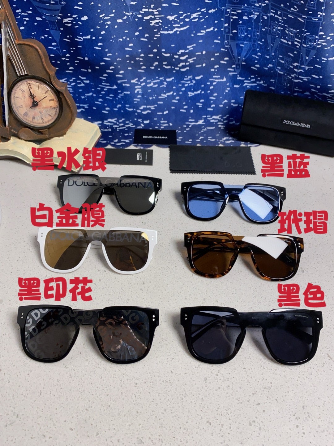  Dolce&Gabbana杜嘉班纳 2025款DG欧美高端男女方框显瘦休闲太阳眼欧洲站明星个性墨镜
