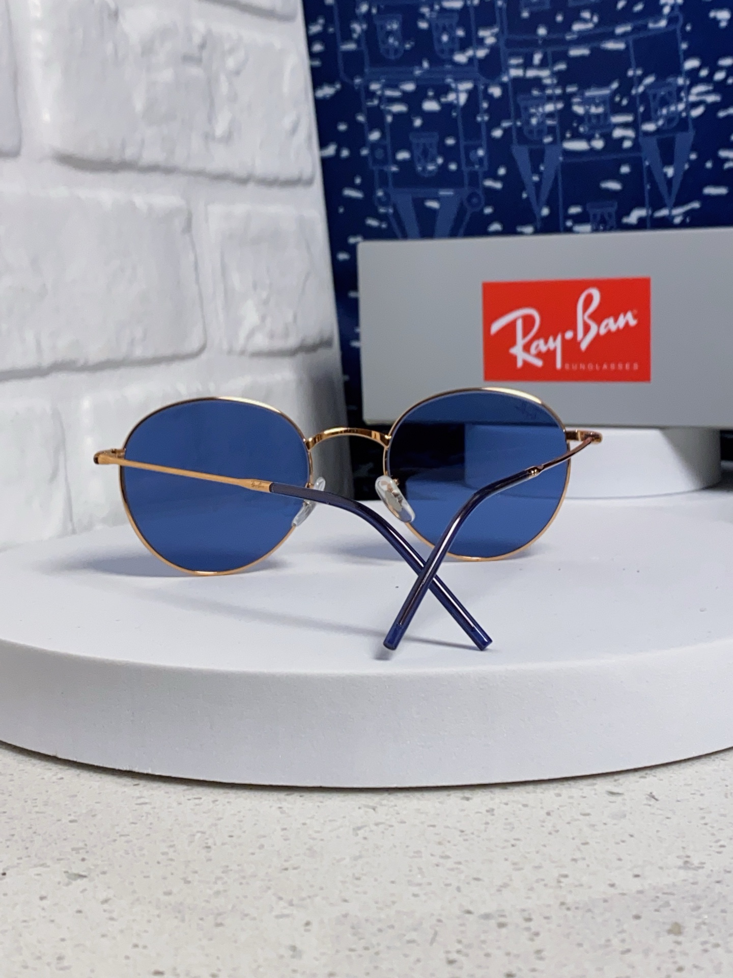  RayBan雷朋REVERSE反转潘托斯金属框眼镜男女款太阳墨镜RB0103S