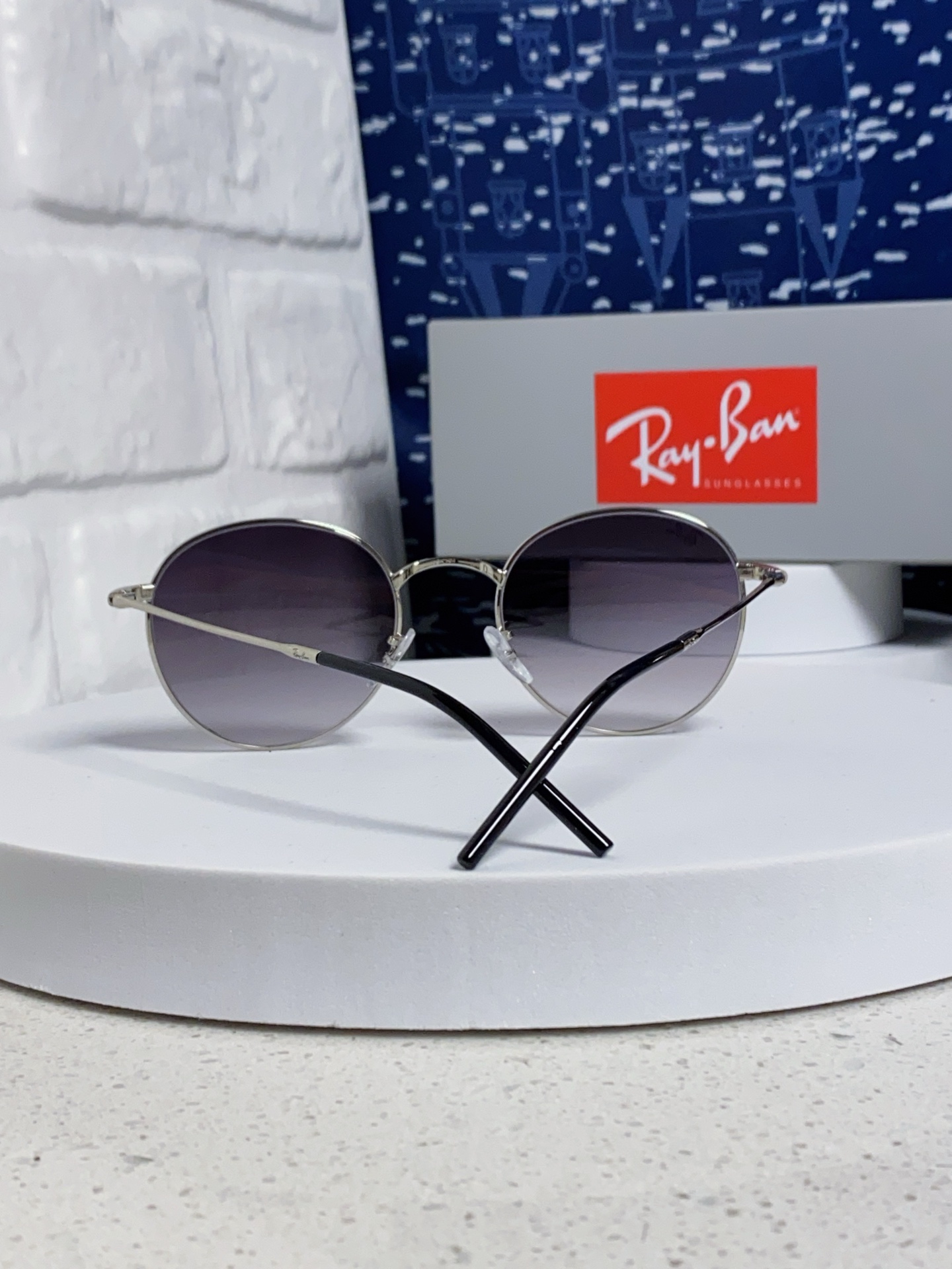  RayBan雷朋REVERSE反转潘托斯金属框眼镜男女款太阳墨镜RB0103S