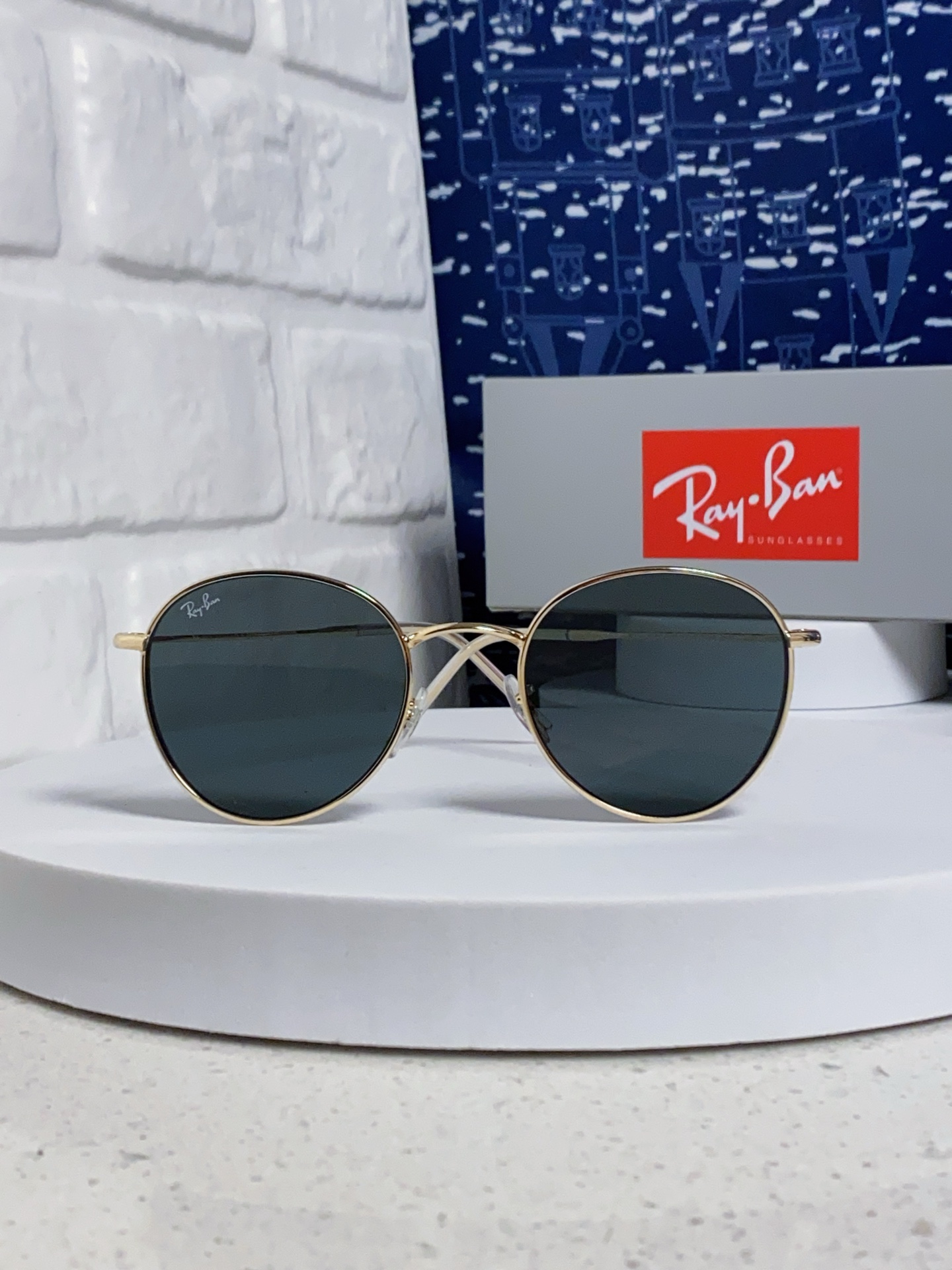  RayBan雷朋REVERSE反转潘托斯金属框眼镜男女款太阳墨镜RB0103S