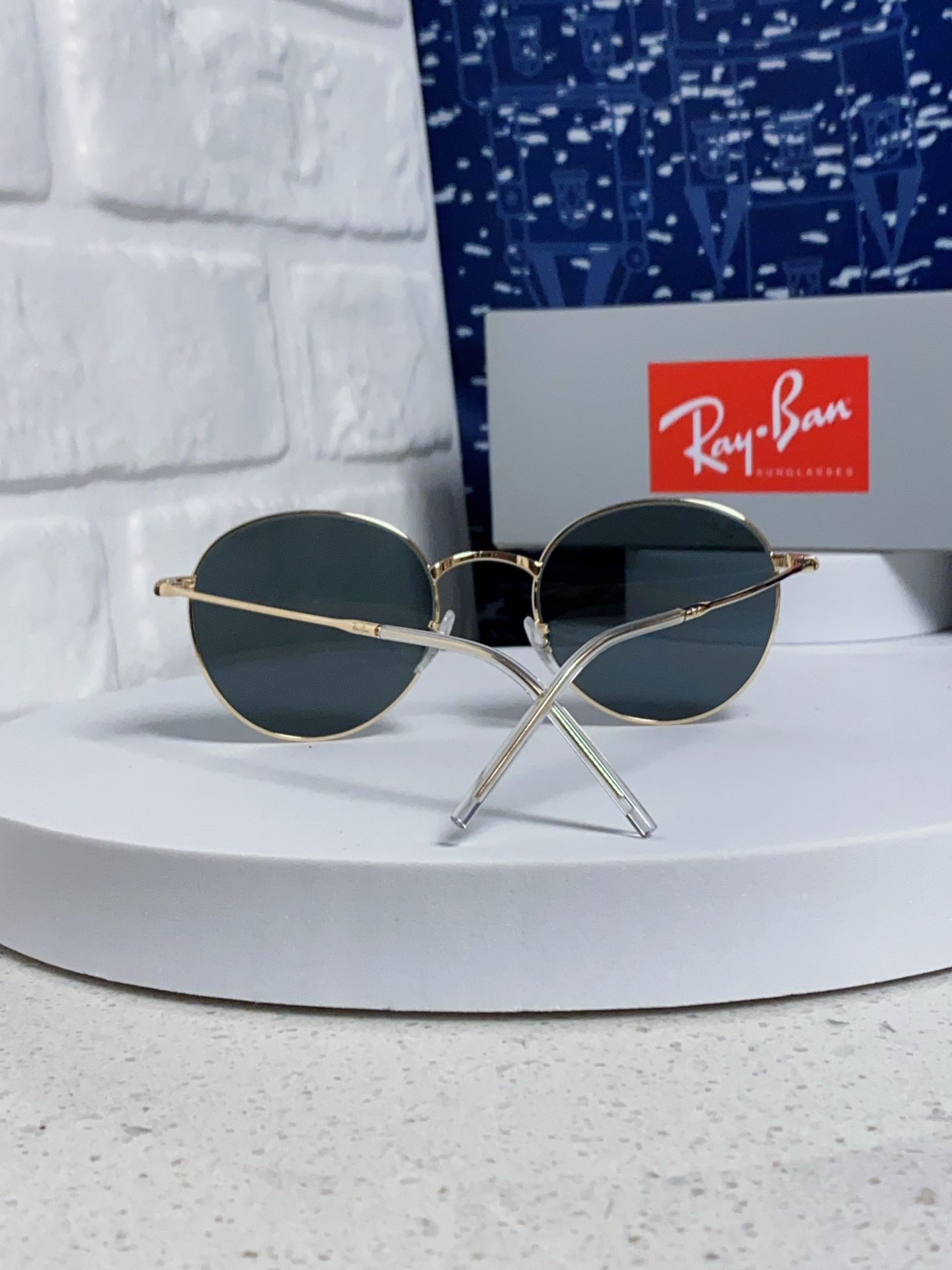  RayBan雷朋REVERSE反转潘托斯金属框眼镜男女款太阳墨镜RB0103S