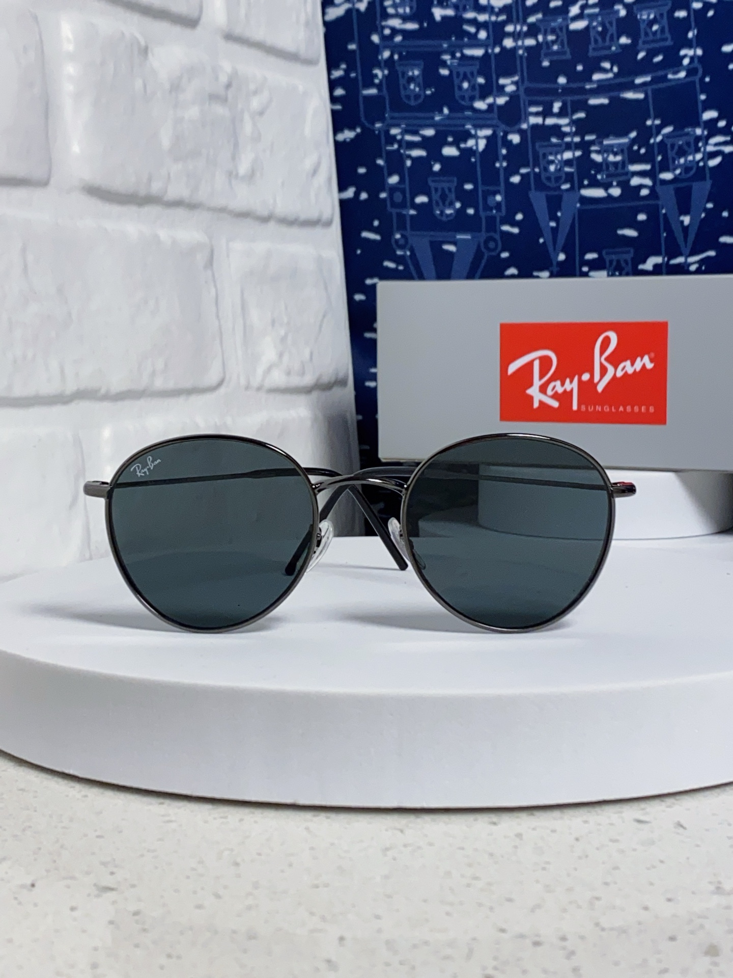  RayBan雷朋REVERSE反转潘托斯金属框眼镜男女款太阳墨镜RB0103S