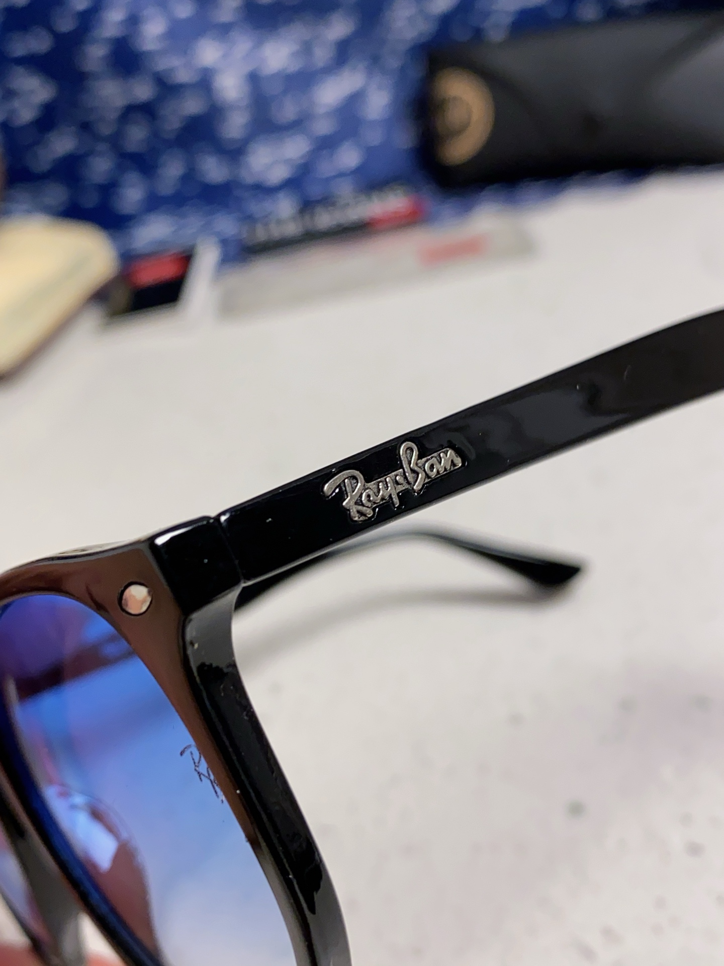  RayBan雷朋 2025新款太阳镜不规则多边形眼镜大框防晒 男女墨镜 RB4306