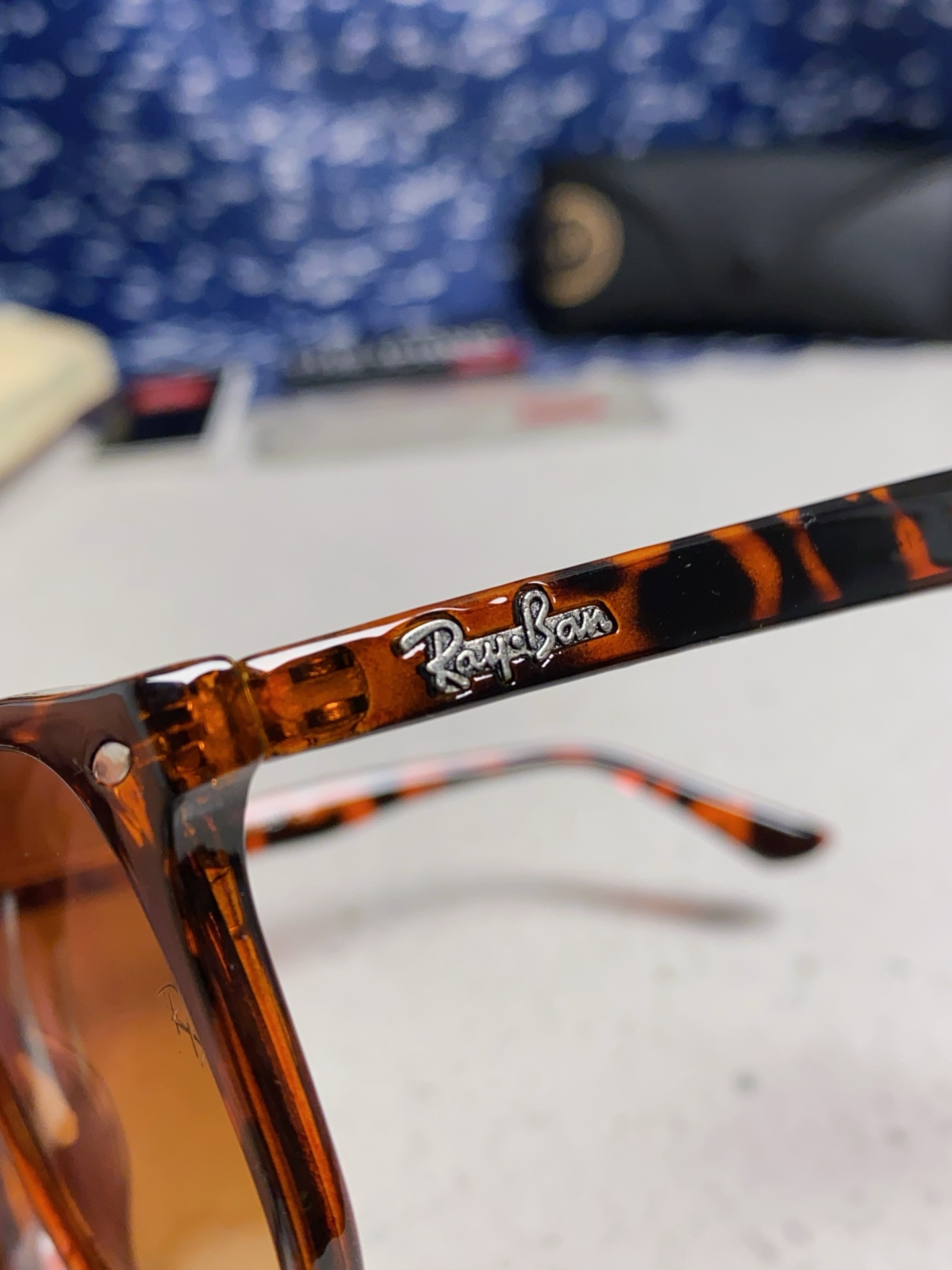  RayBan雷朋 2025新款太阳镜不规则多边形眼镜大框防晒 男女墨镜 RB4306