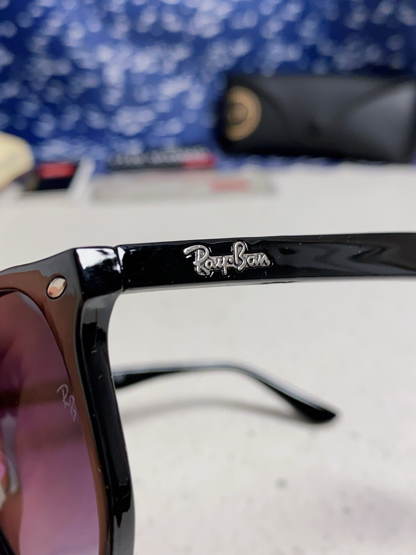  RayBan雷朋 2025新款太阳镜不规则多边形眼镜大框防晒 男女墨镜 RB4306