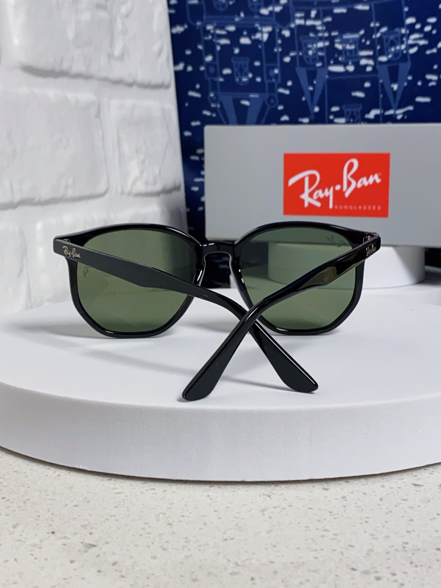  RayBan雷朋 2025新款太阳镜不规则多边形眼镜大框防晒 男女墨镜 RB4306