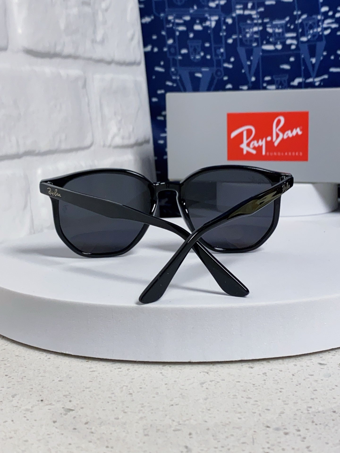  RayBan雷朋 2025新款太阳镜不规则多边形眼镜大框防晒 男女墨镜 RB4306