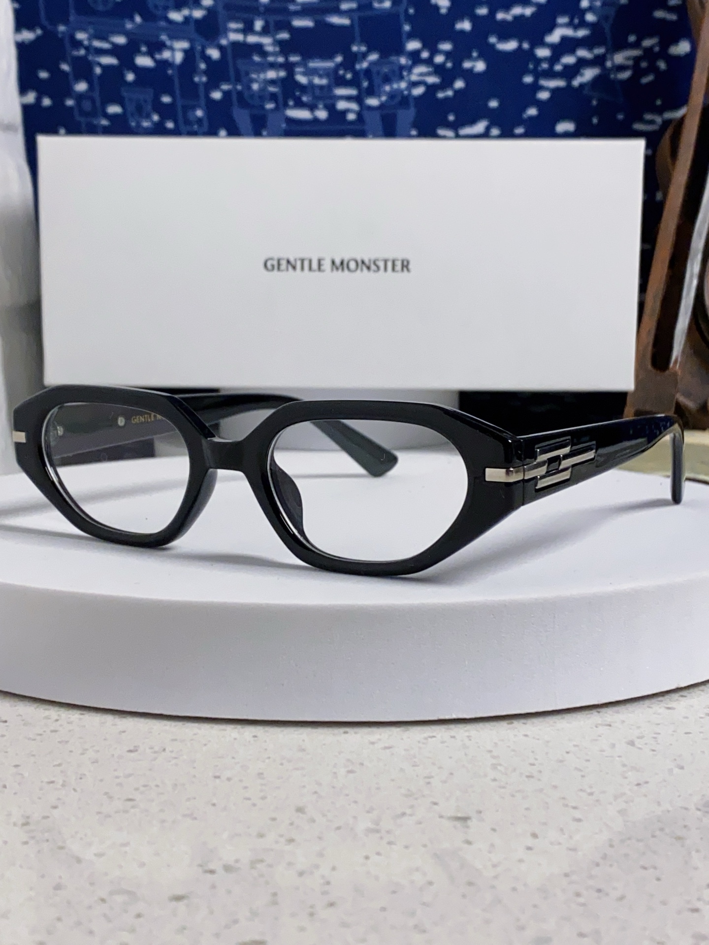   Gentle Moster(GM)  2025新款韩版潮个性墨镜蔡徐坤同款情侣网红街拍高级感ins猫