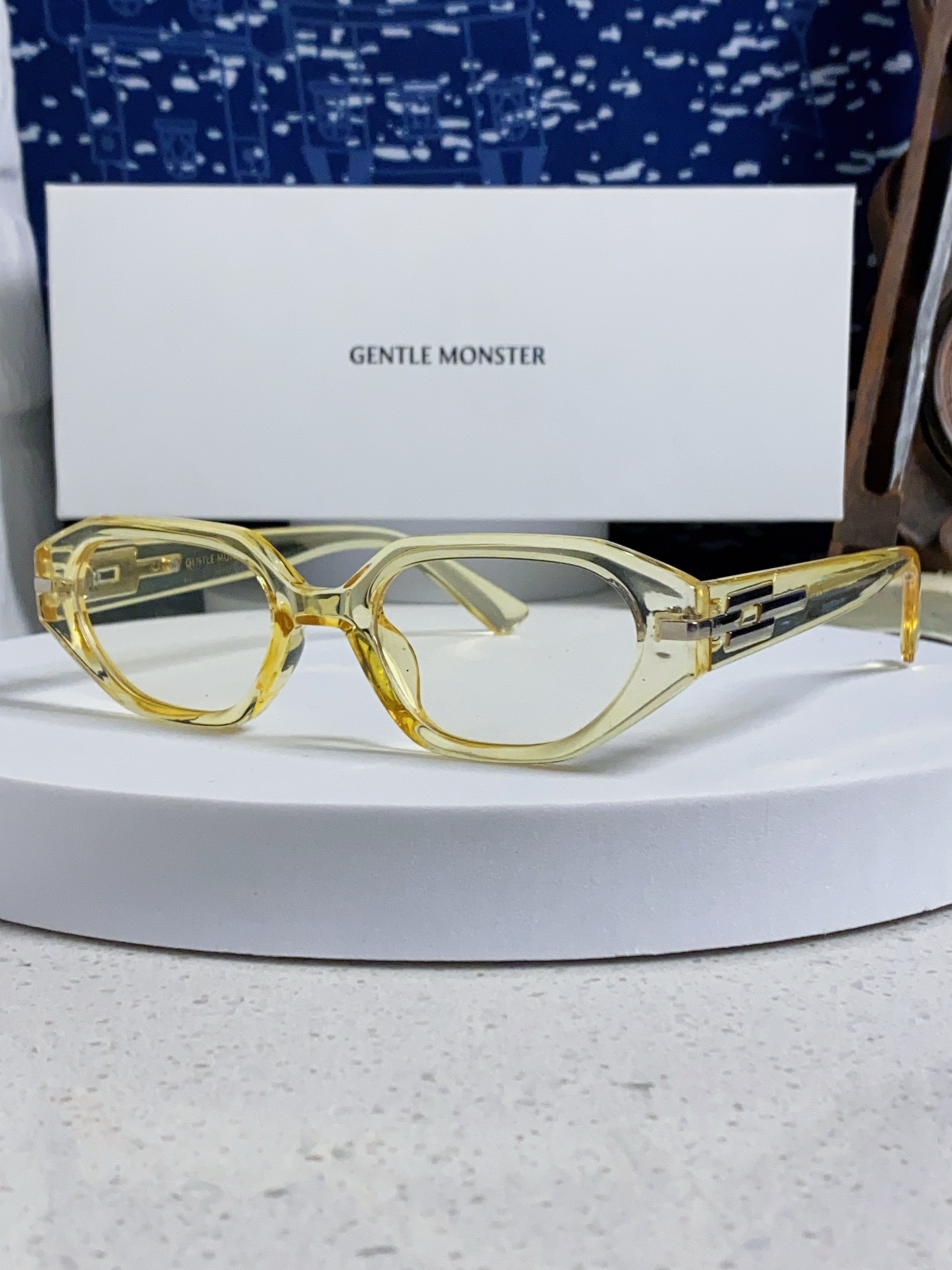   Gentle Moster(GM)  2025新款韩版潮个性墨镜蔡徐坤同款情侣网红街拍高级感ins猫