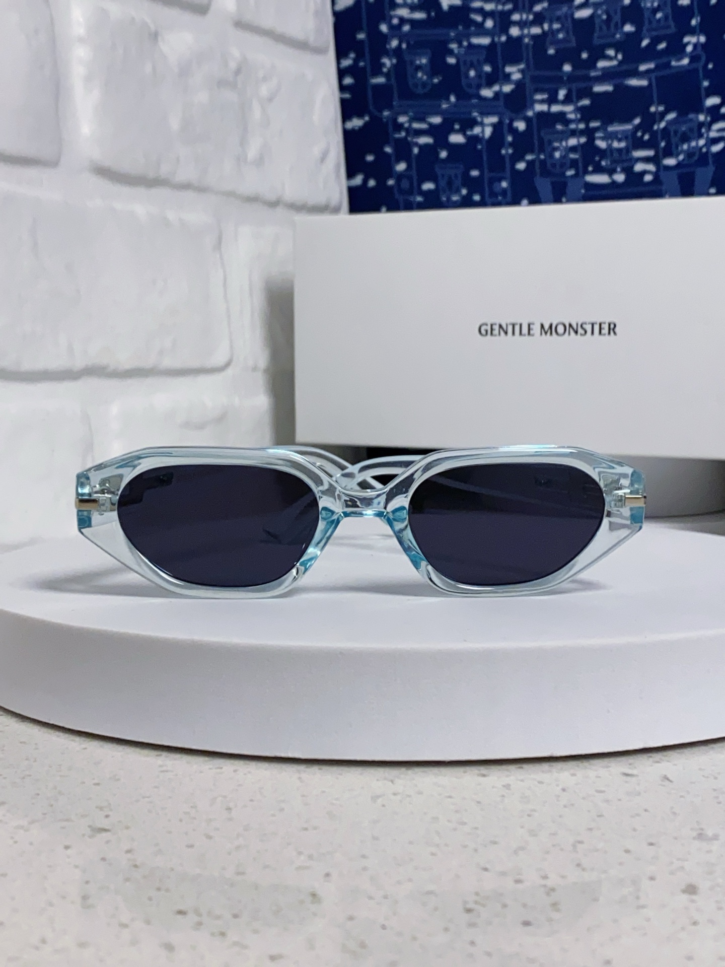   Gentle Moster(GM)  2025新款韩版潮个性墨镜蔡徐坤同款情侣网红街拍高级感ins猫