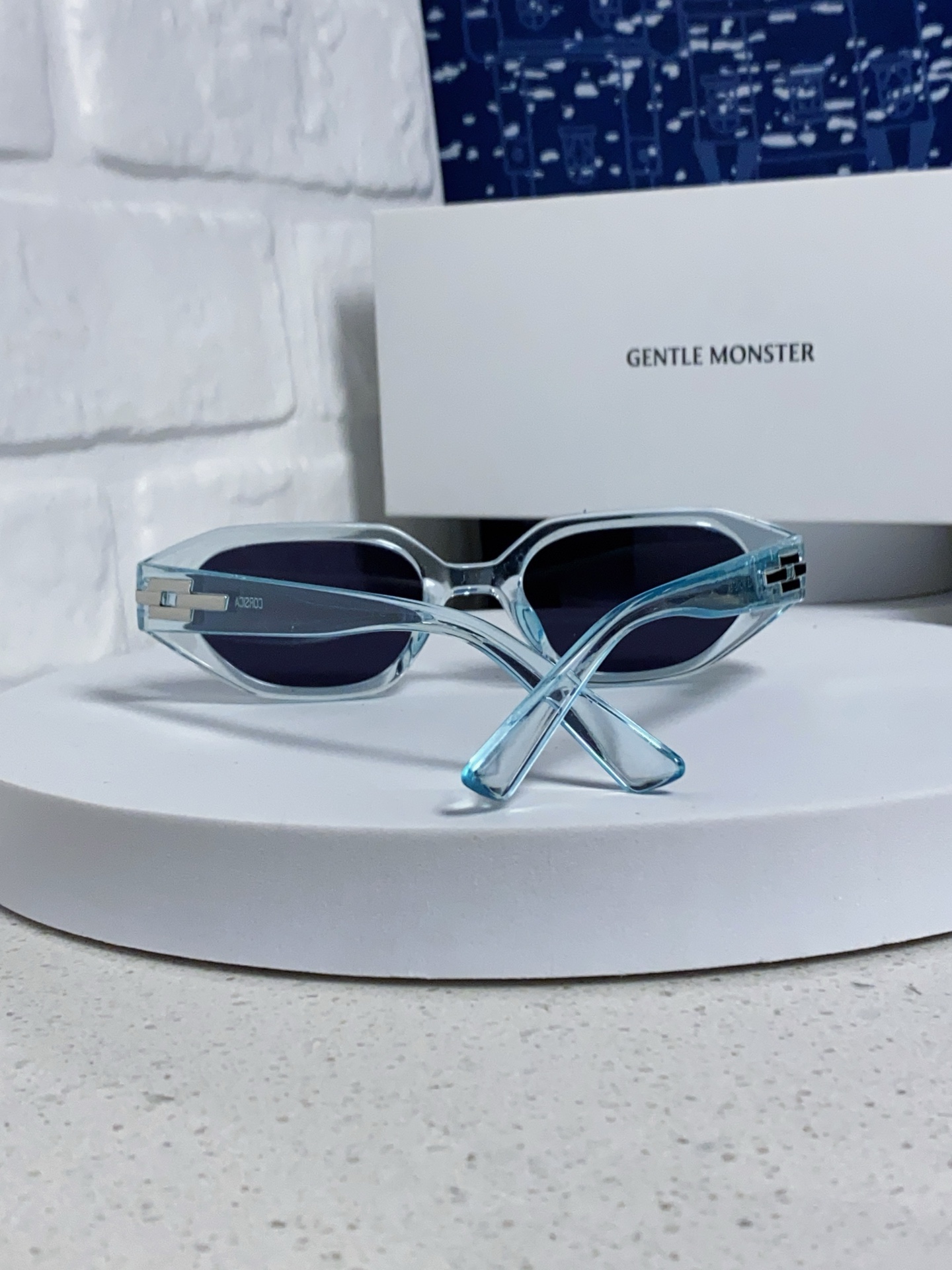   Gentle Moster(GM)  2025新款韩版潮个性墨镜蔡徐坤同款情侣网红街拍高级感ins猫