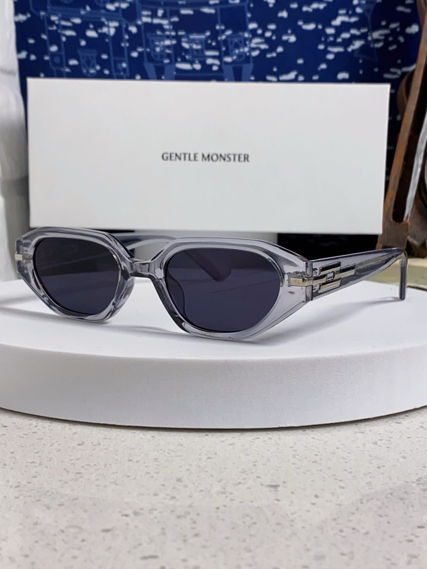   Gentle Moster(GM)  2025新款韩版潮个性墨镜蔡徐坤同款情侣网红街拍高级感ins猫
