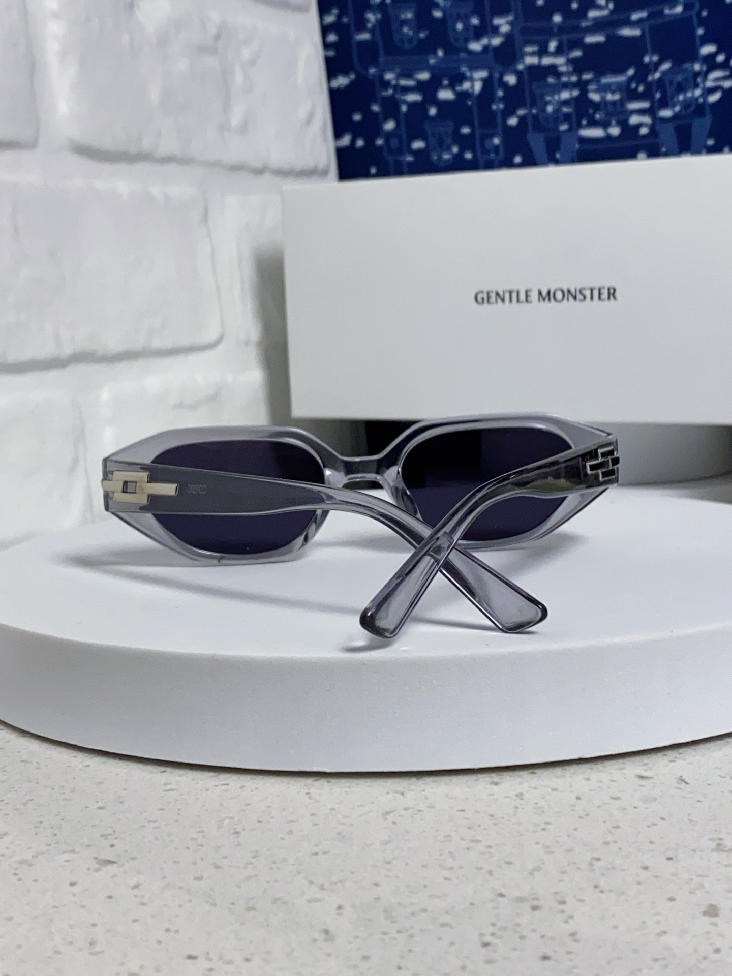  Gentle Moster(GM)  2025新款韩版潮个性墨镜蔡徐坤同款情侣网红街拍高级感ins猫