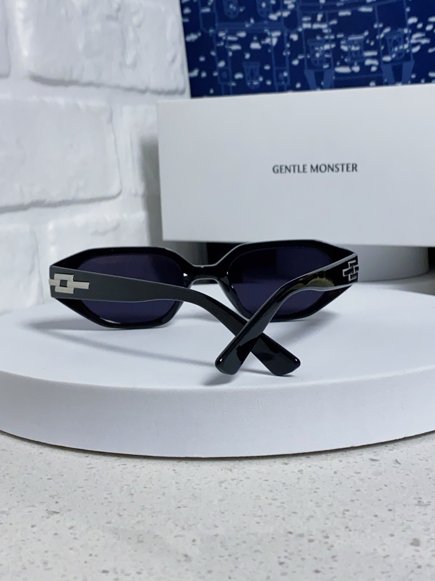   Gentle Moster(GM)  2025新款韩版潮个性墨镜蔡徐坤同款情侣网红街拍高级感ins猫
