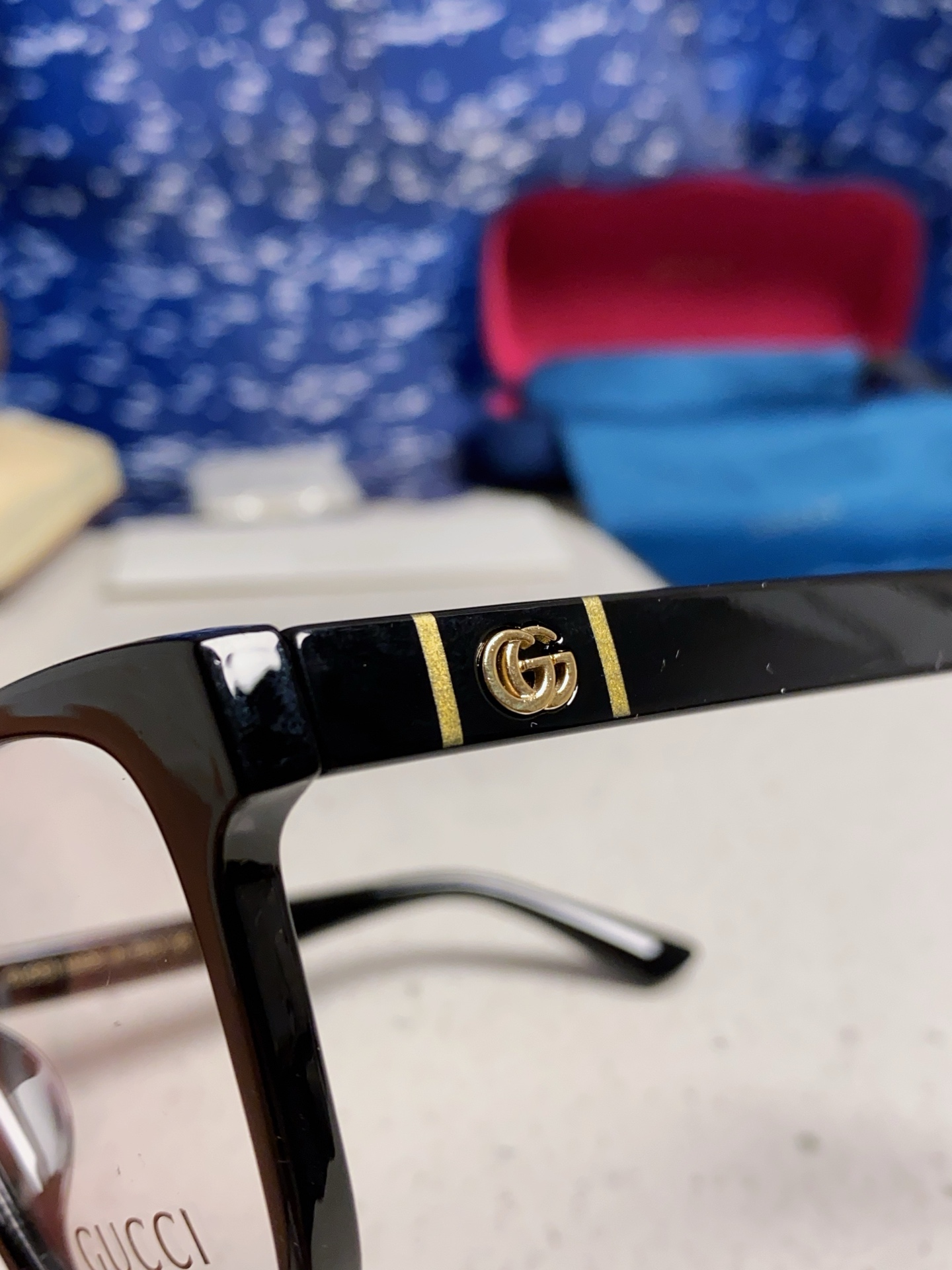  Gucci古奇 2025新款G家墨镜男女防晒防紫外线方形进口太阳眼镜GG0637