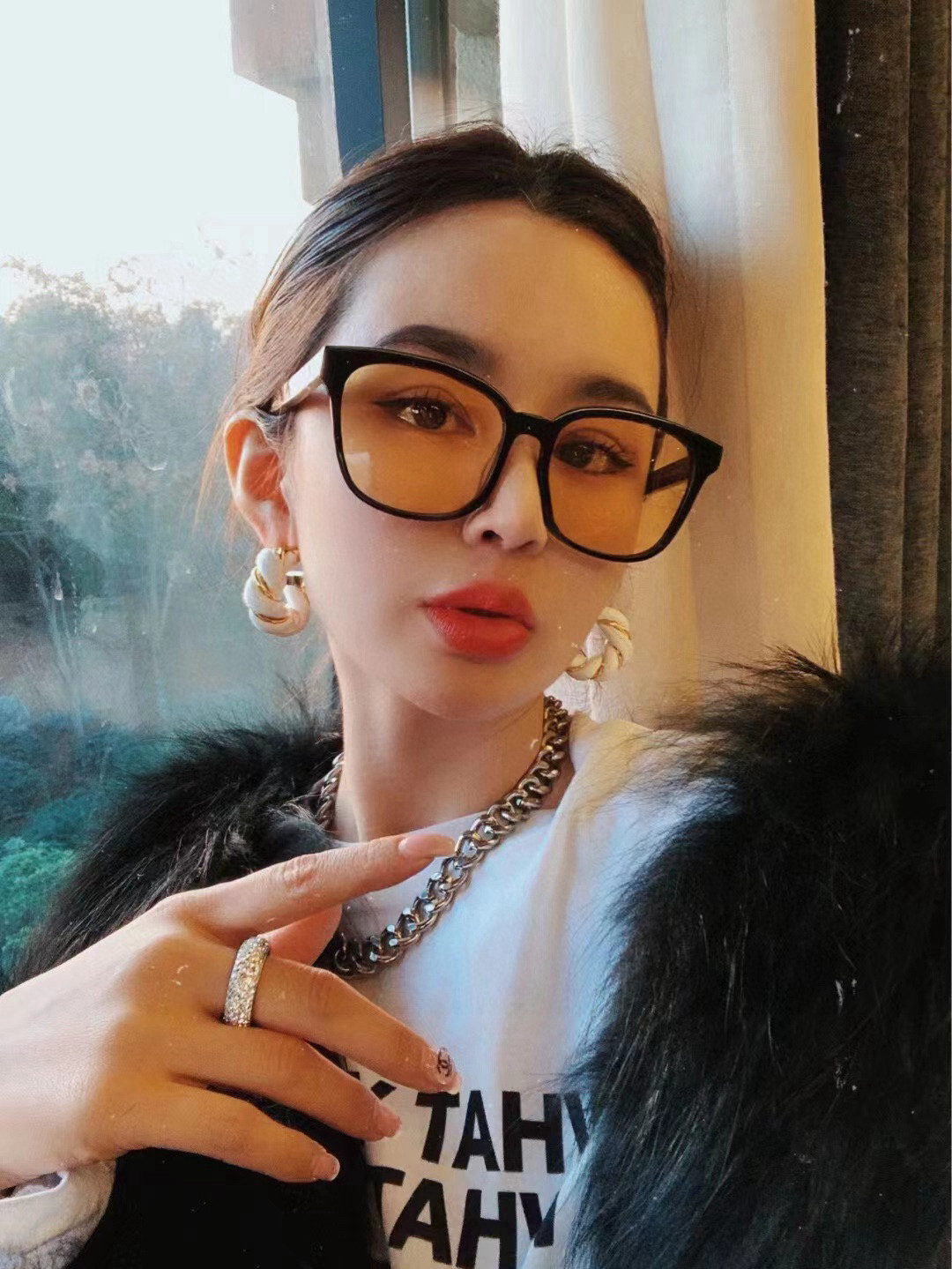  Gucci古奇 2025新款G家墨镜男女防晒防紫外线方形进口太阳眼镜GG0637