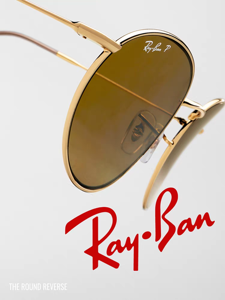  RayBan雷朋REVERSE反转潘托斯金属框眼镜男女款太阳墨镜RB0103S