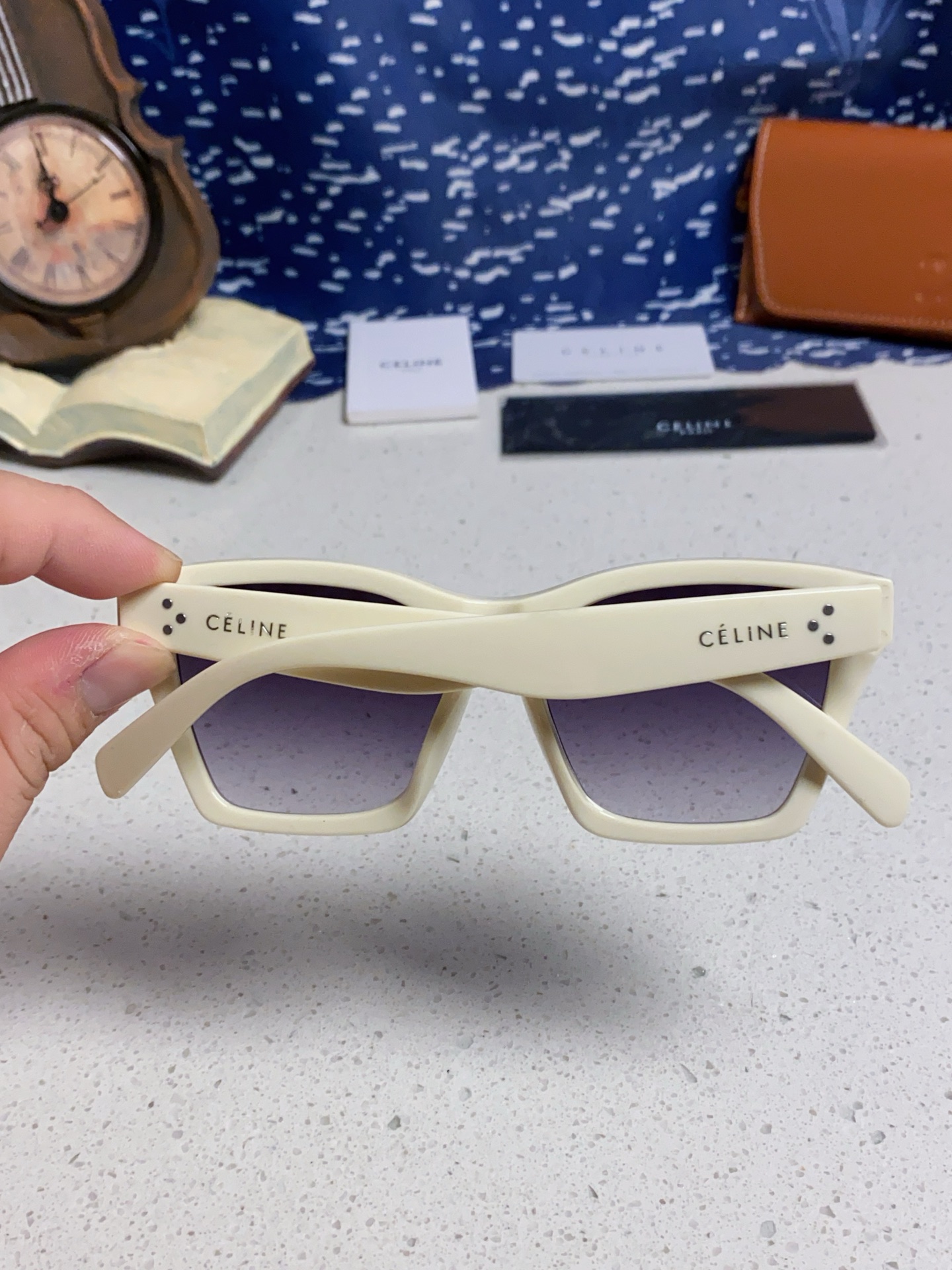  Celine赛琳 2025新品方形太阳眼镜女圆脸CL40041N时尚个性遮阳墨镜男女通用防紫外线