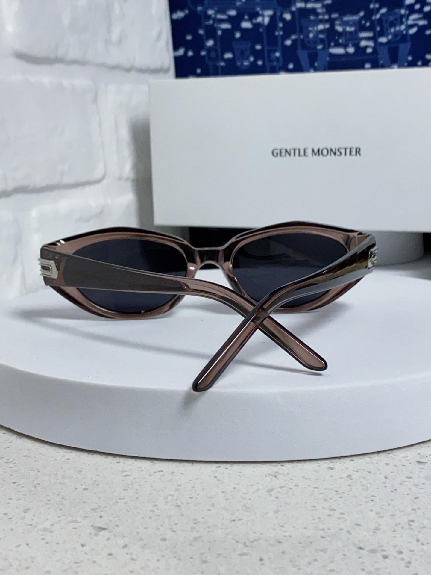   Gentle Moster(GM) 2025新款太阳眼镜男女士明星同款猫眼高级感防紫外线 型号：DA