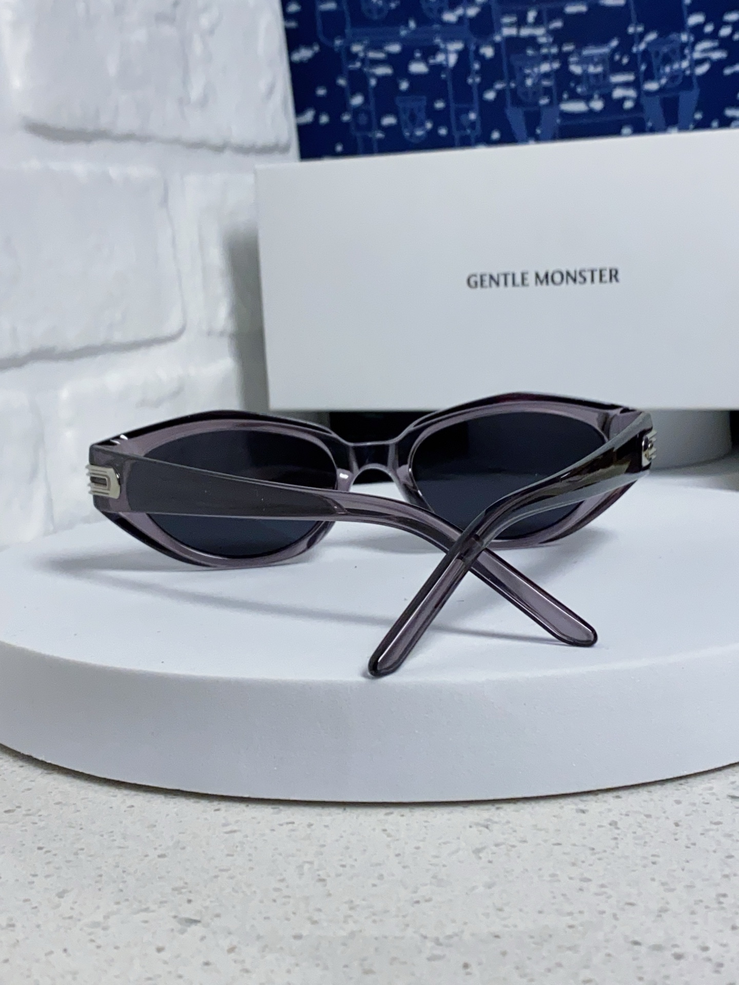   Gentle Moster(GM) 2025新款太阳眼镜男女士明星同款猫眼高级感防紫外线 型号：DA