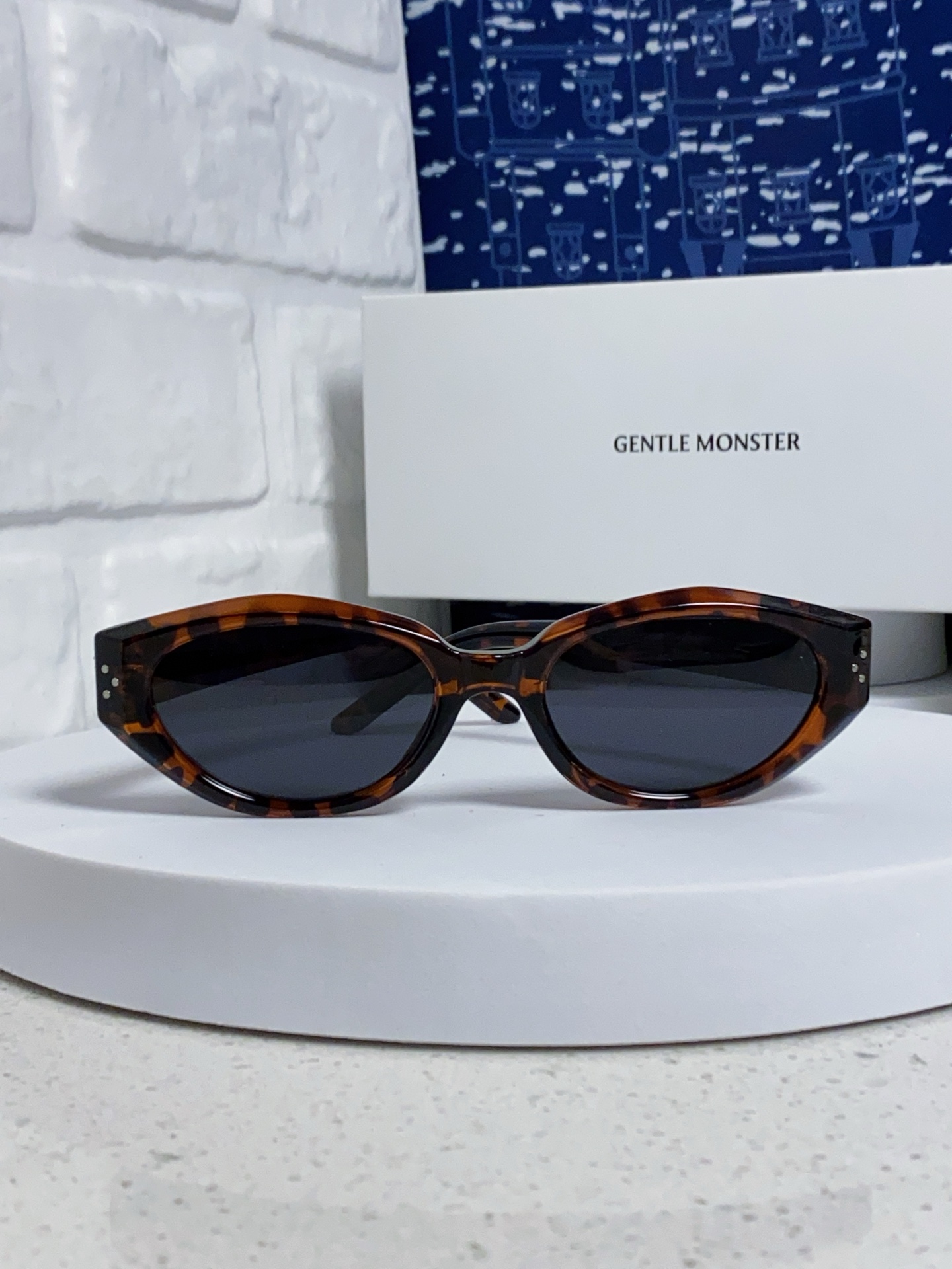   Gentle Moster(GM) 2025新款太阳眼镜男女士明星同款猫眼高级感防紫外线 型号：DA
