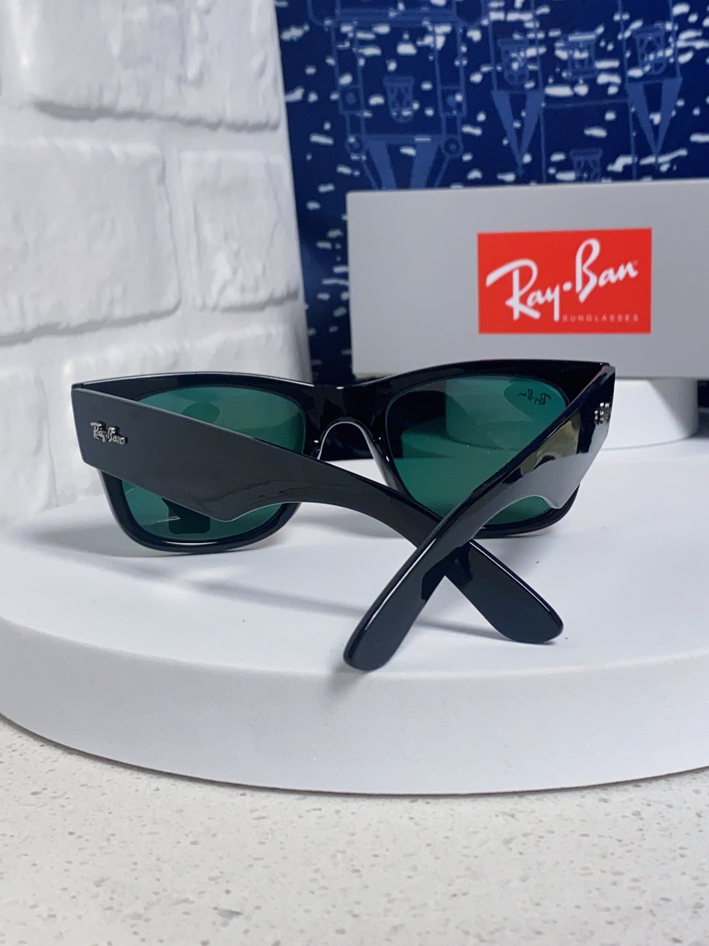  RayBan雷朋墨镜徒步旅行者 方形眼镜粗框男女防晒太阳镜 RB0840