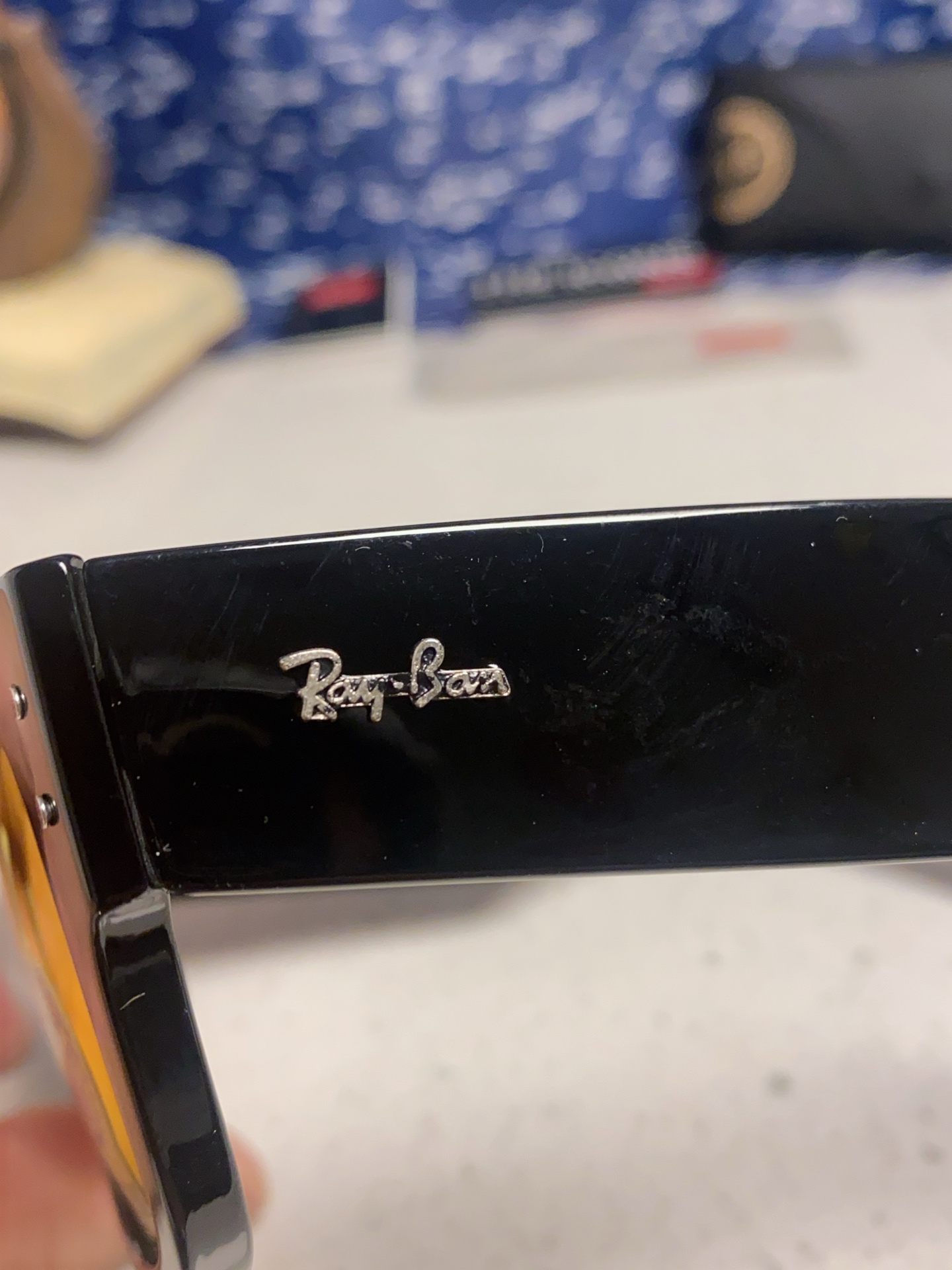  RayBan雷朋墨镜徒步旅行者 方形眼镜粗框男女防晒太阳镜 RB0840