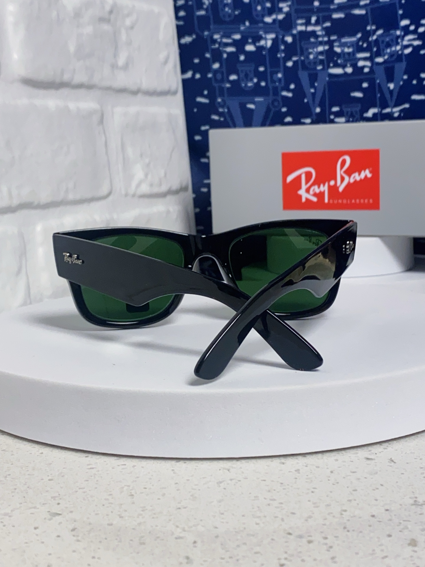  RayBan雷朋墨镜徒步旅行者 方形眼镜粗框男女防晒太阳镜 RB0840