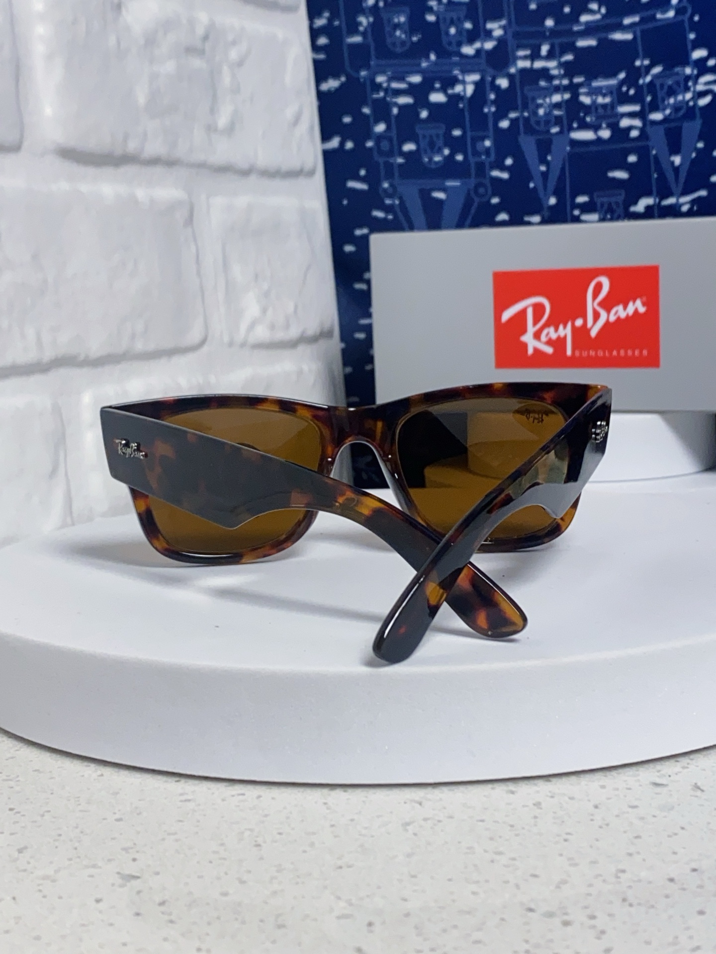  RayBan雷朋墨镜徒步旅行者 方形眼镜粗框男女防晒太阳镜 RB0840