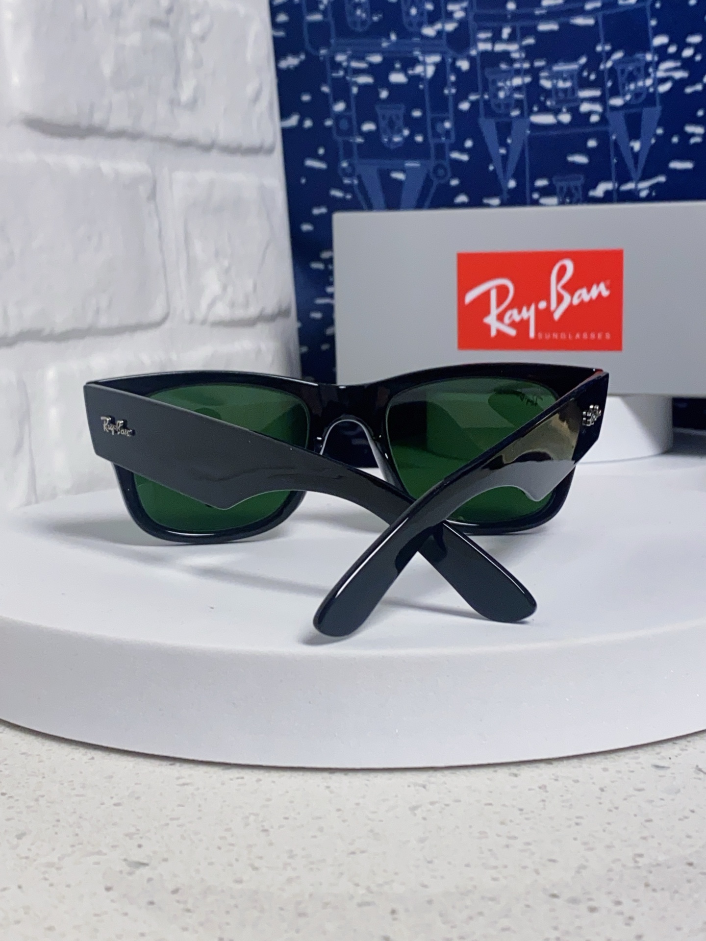  RayBan雷朋墨镜徒步旅行者 方形眼镜粗框男女防晒太阳镜 RB0840