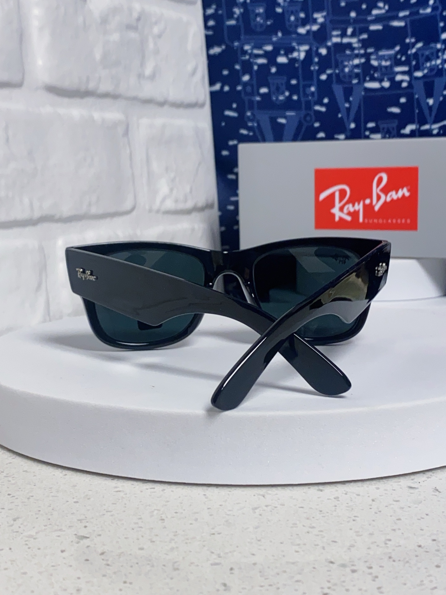  RayBan雷朋墨镜徒步旅行者 方形眼镜粗框男女防晒太阳镜 RB0840
