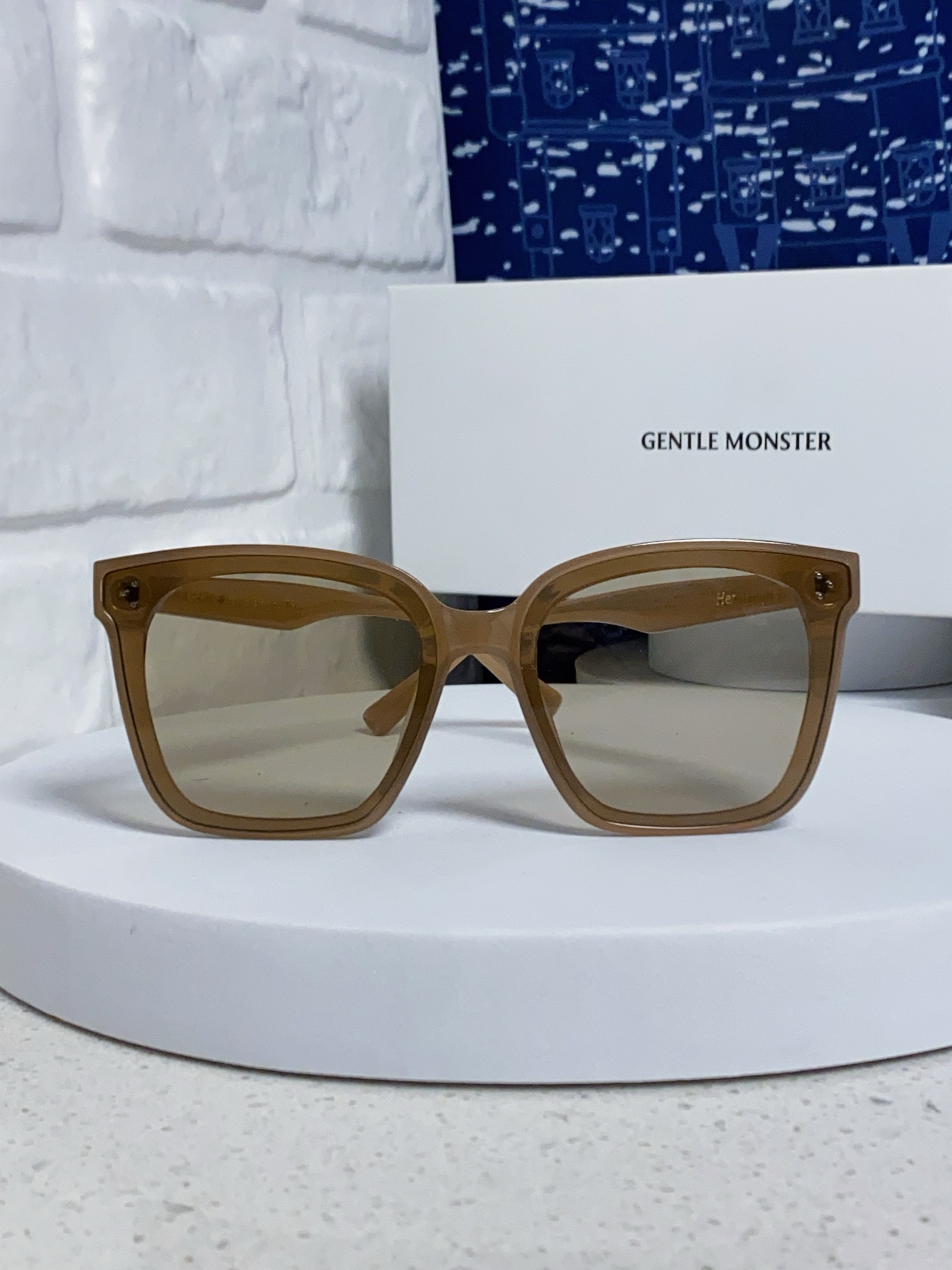  Gentle Moster(GM) 新款 韩版太阳镜潮流百搭墨镜女防紫外线偏光镜 型号：Her