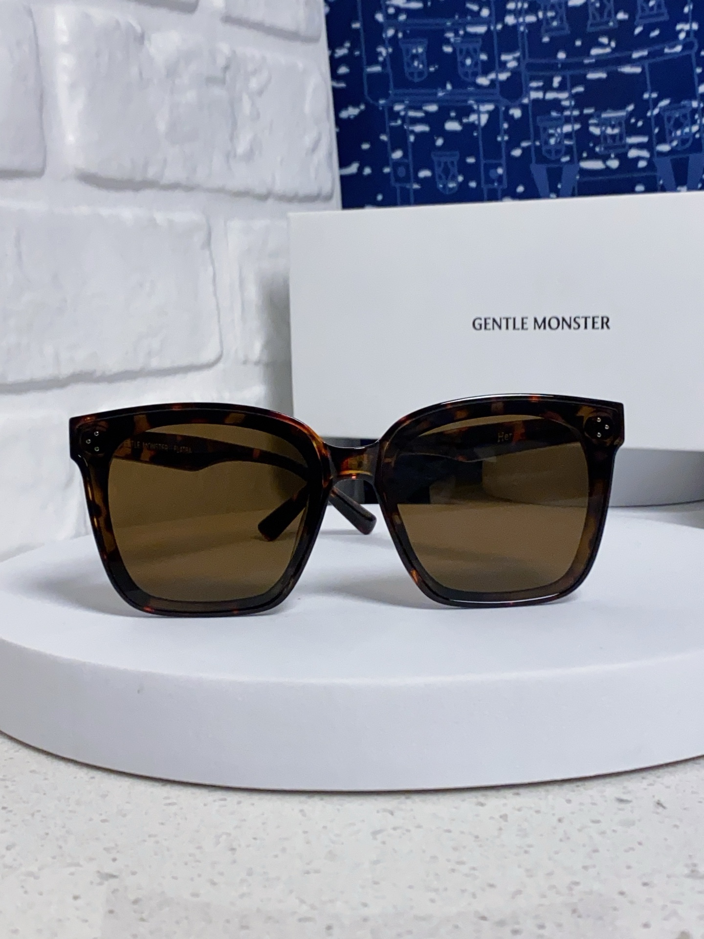  Gentle Moster(GM) 新款 韩版太阳镜潮流百搭墨镜女防紫外线偏光镜 型号：Her