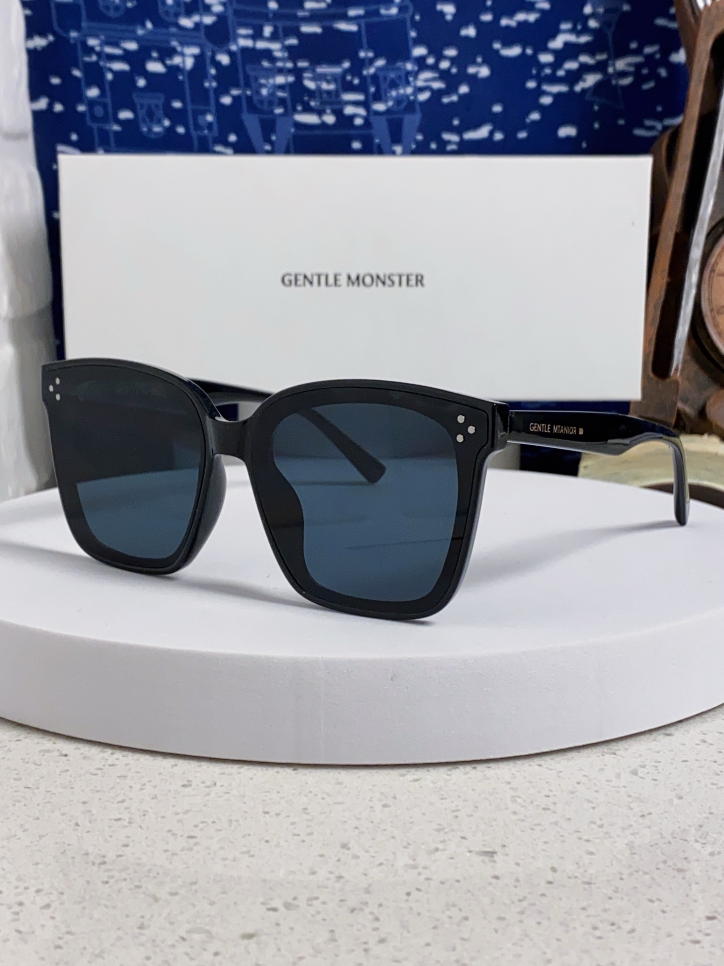  Gentle Moster(GM) 新款 韩版太阳镜潮流百搭墨镜女防紫外线偏光镜 型号：Her