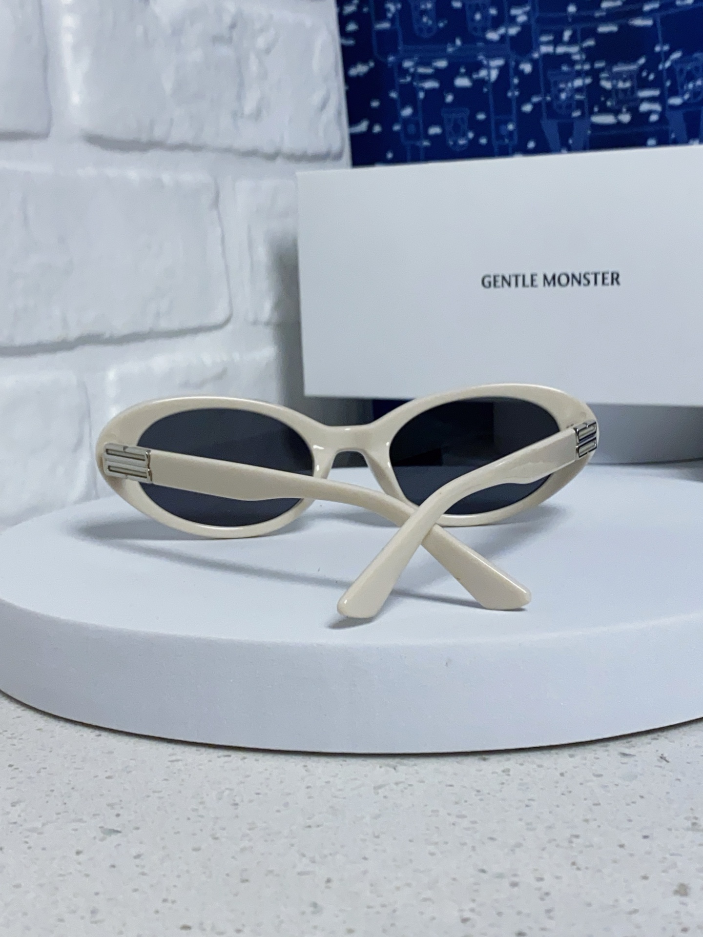  Gentle Moster(GM) 2025新款复古椭圆猫眼黑框素颜欧美风可配度数近视眼镜方圆脸显瘦女