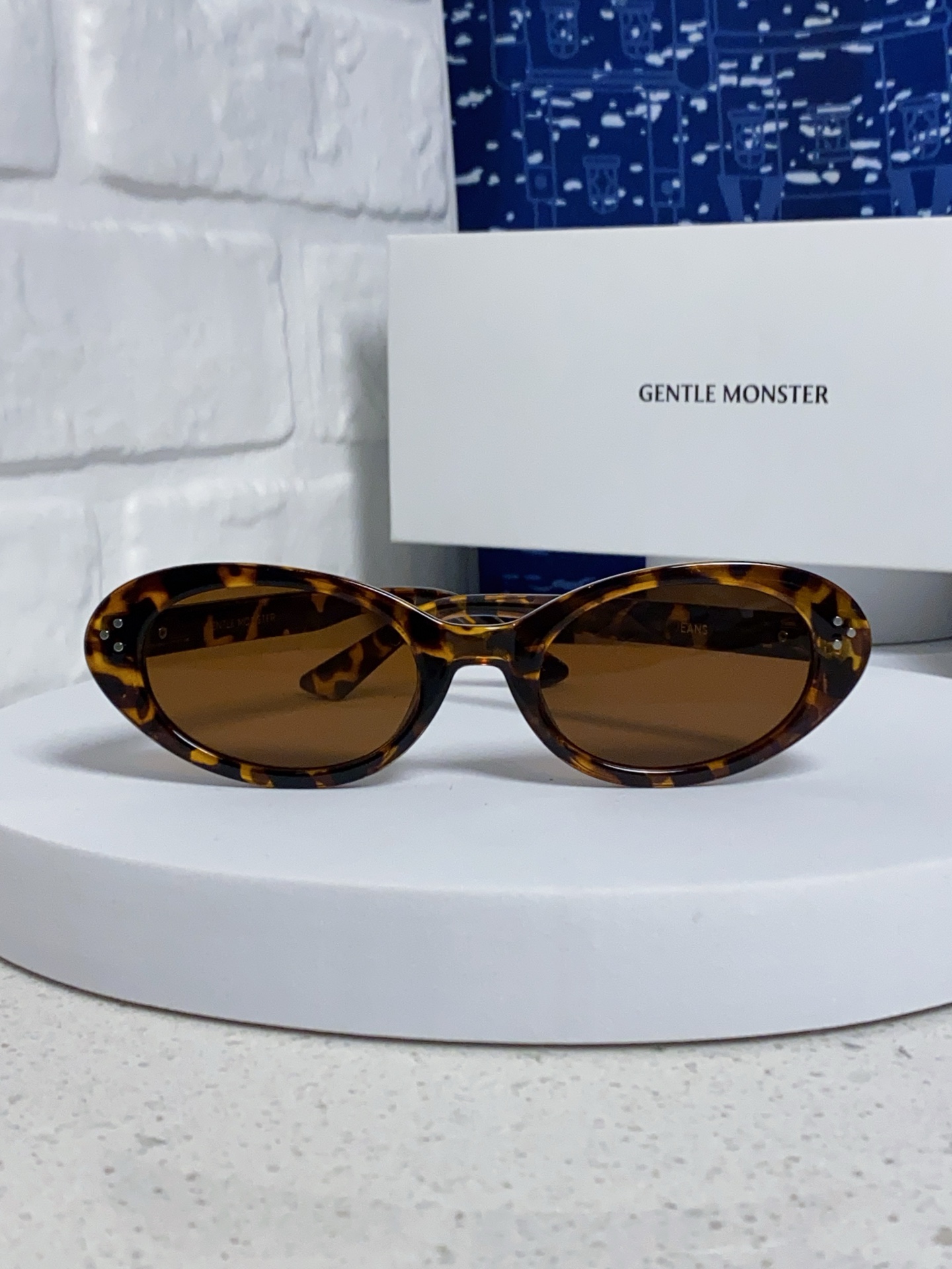  Gentle Moster(GM) 2025新款复古椭圆猫眼黑框素颜欧美风可配度数近视眼镜方圆脸显瘦女