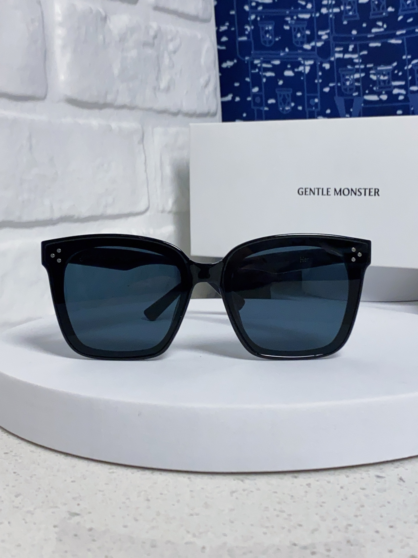  Gentle Moster(GM) 新款 韩版太阳镜潮流百搭墨镜女防紫外线偏光镜 型号：Her