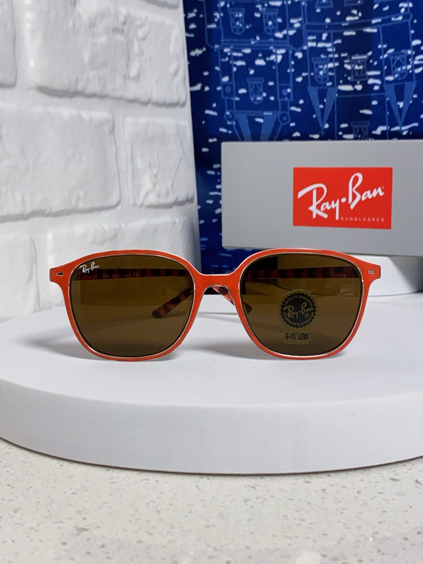 RayBan雷朋 潮牌 复古时尚潮流防紫外线太阳镜 水晶玻璃镜片 RB2193