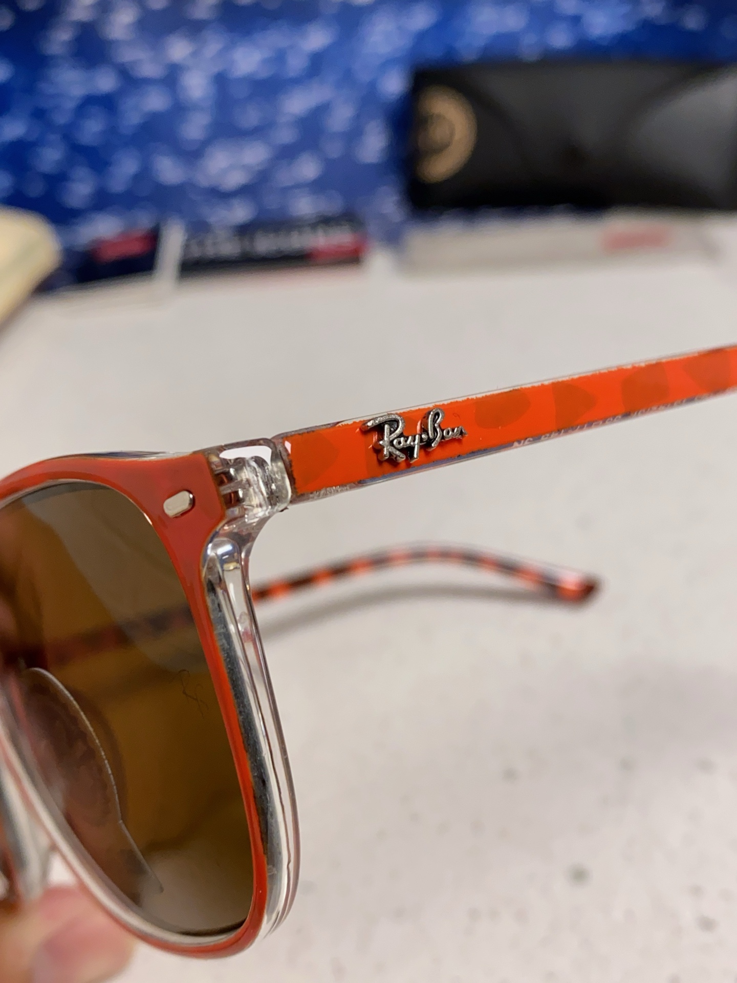 RayBan雷朋 潮牌 复古时尚潮流防紫外线太阳镜 水晶玻璃镜片 RB2193