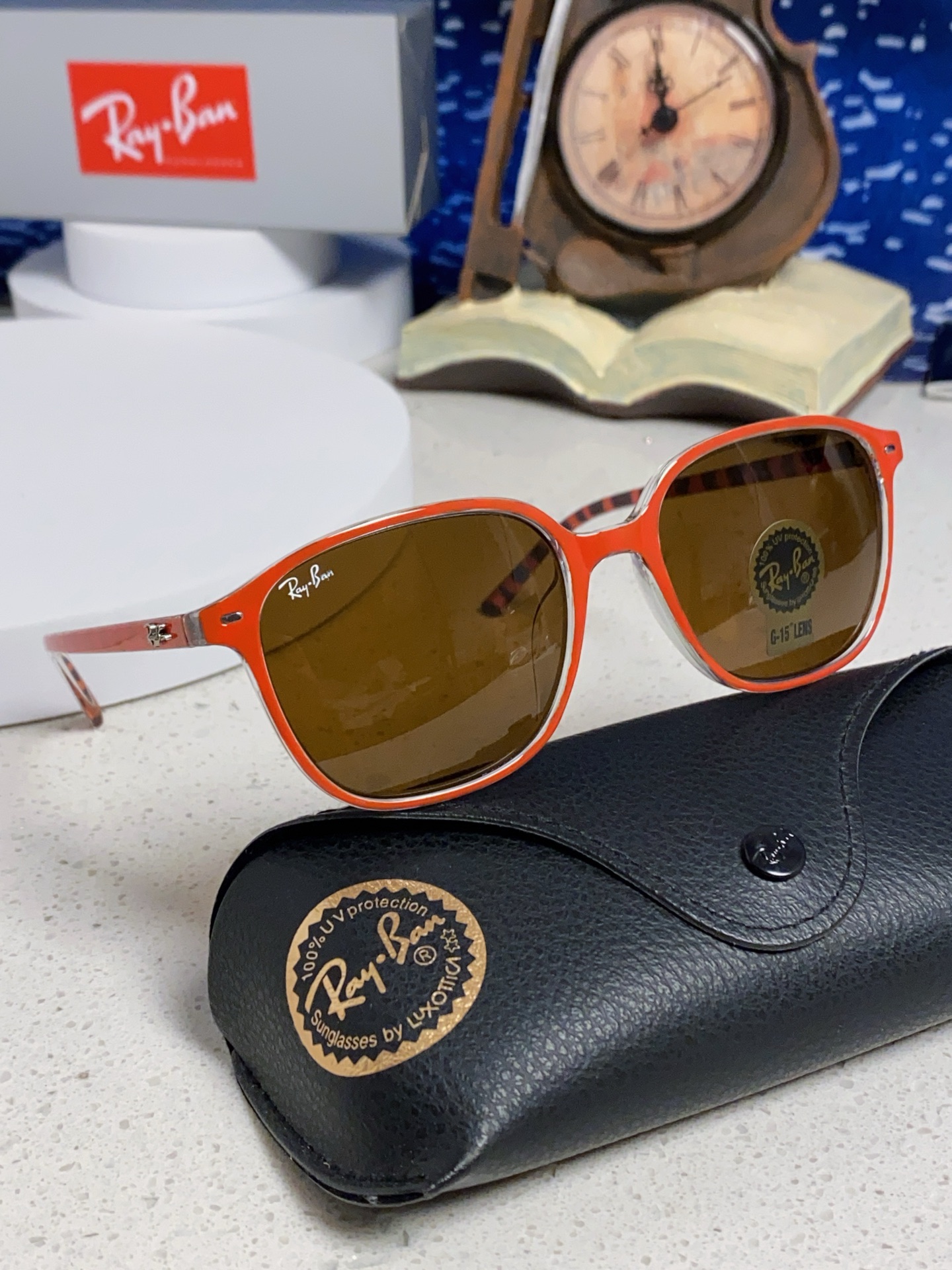 RayBan雷朋 潮牌 复古时尚潮流防紫外线太阳镜 水晶玻璃镜片 RB2193