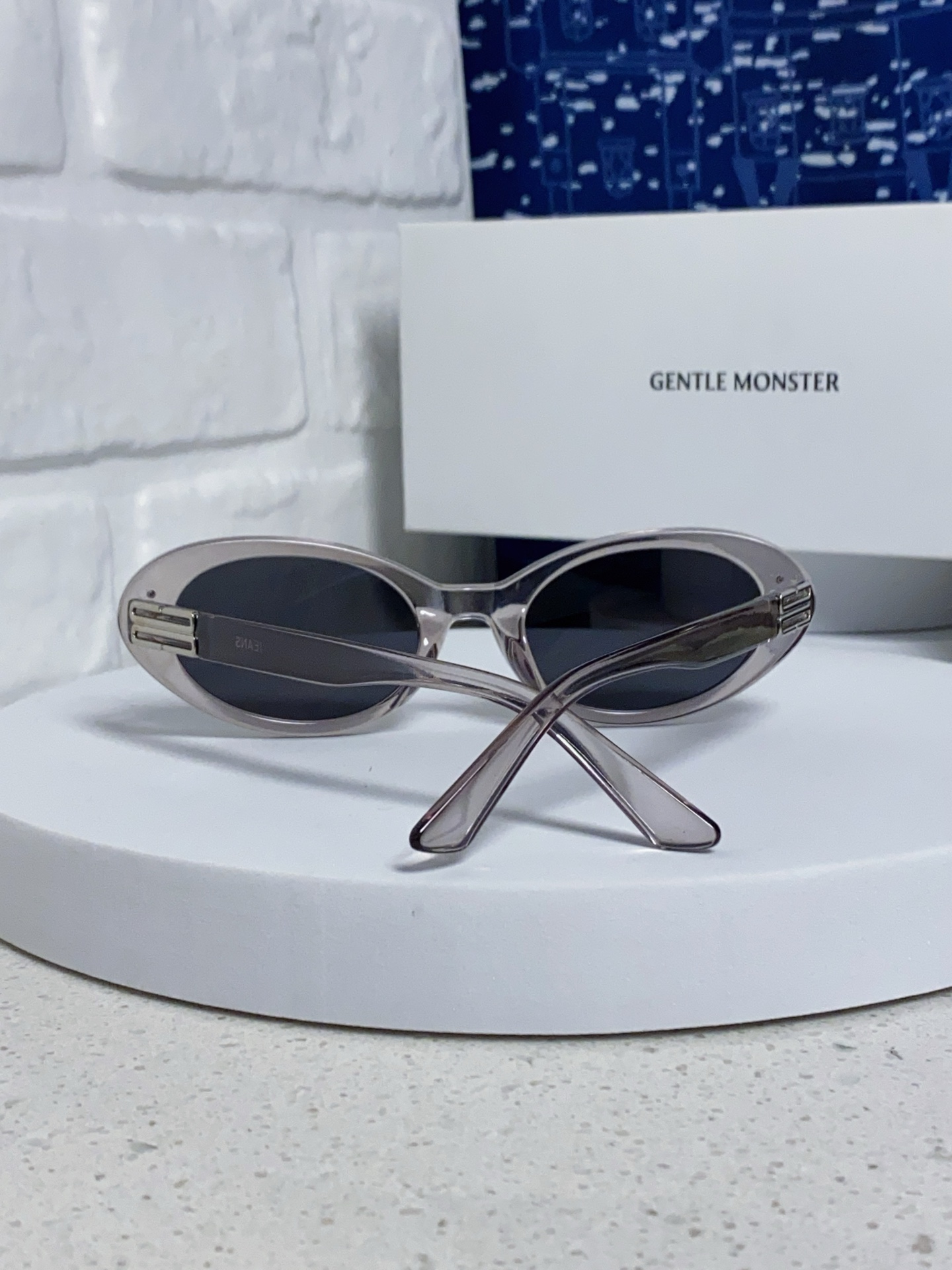  Gentle Moster(GM) 2025新款复古椭圆猫眼黑框素颜欧美风可配度数近视眼镜方圆脸显瘦女