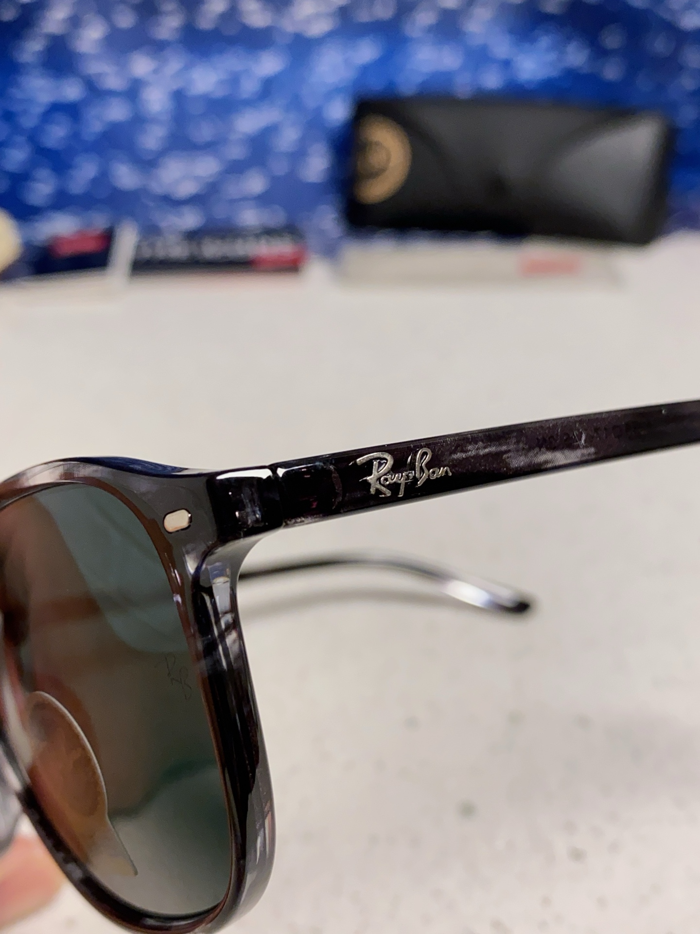 RayBan雷朋 潮牌 复古时尚潮流防紫外线太阳镜 水晶玻璃镜片 RB2193