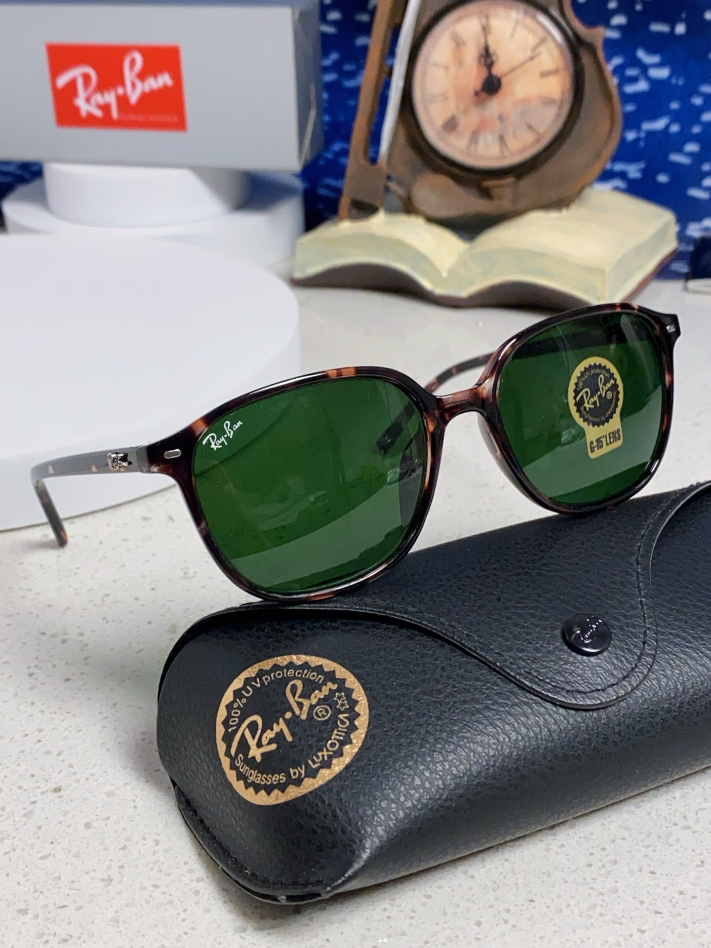 RayBan雷朋 潮牌 复古时尚潮流防紫外线太阳镜 水晶玻璃镜片 RB2193