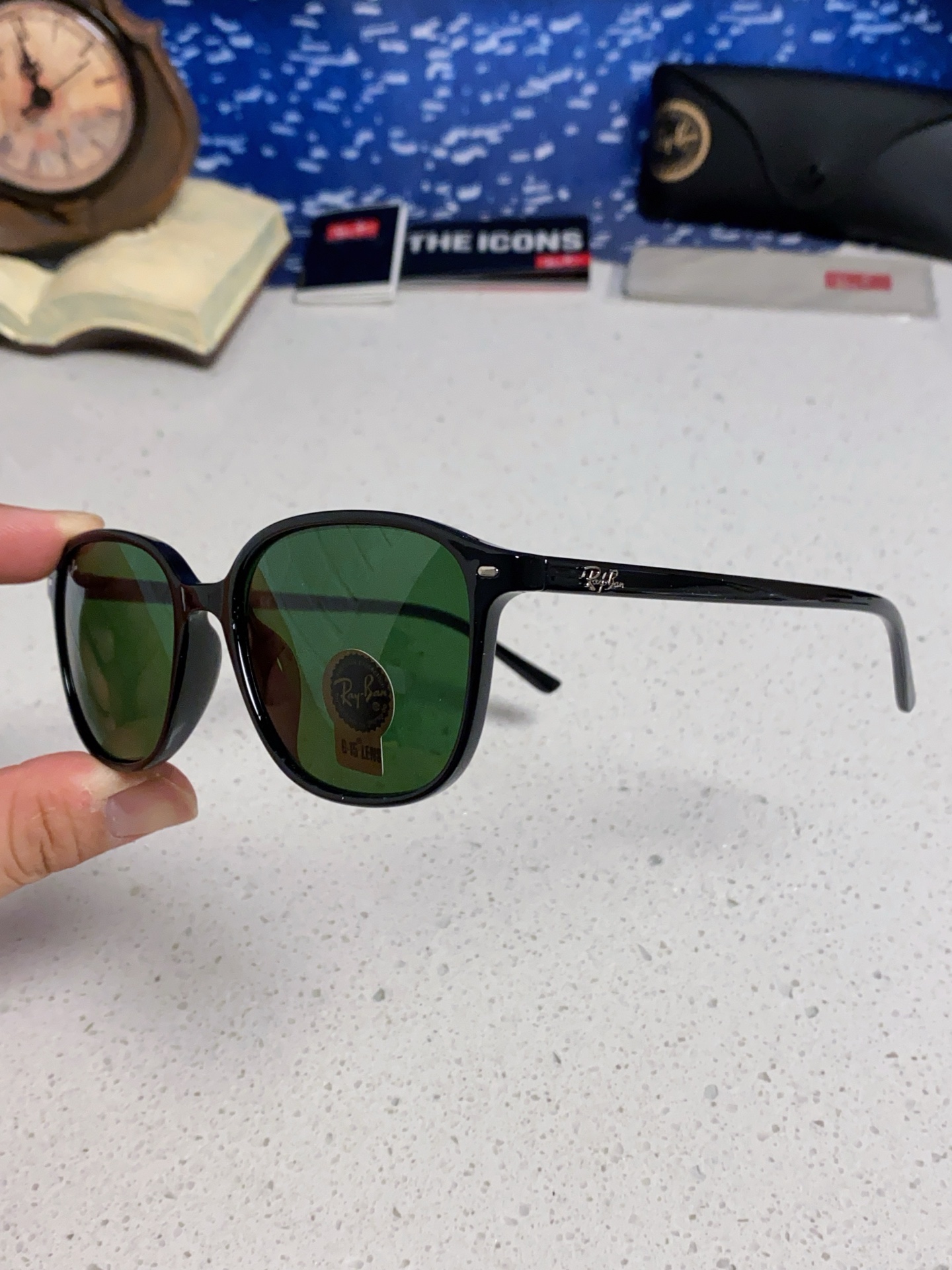 RayBan雷朋 潮牌 复古时尚潮流防紫外线太阳镜 水晶玻璃镜片 RB2193