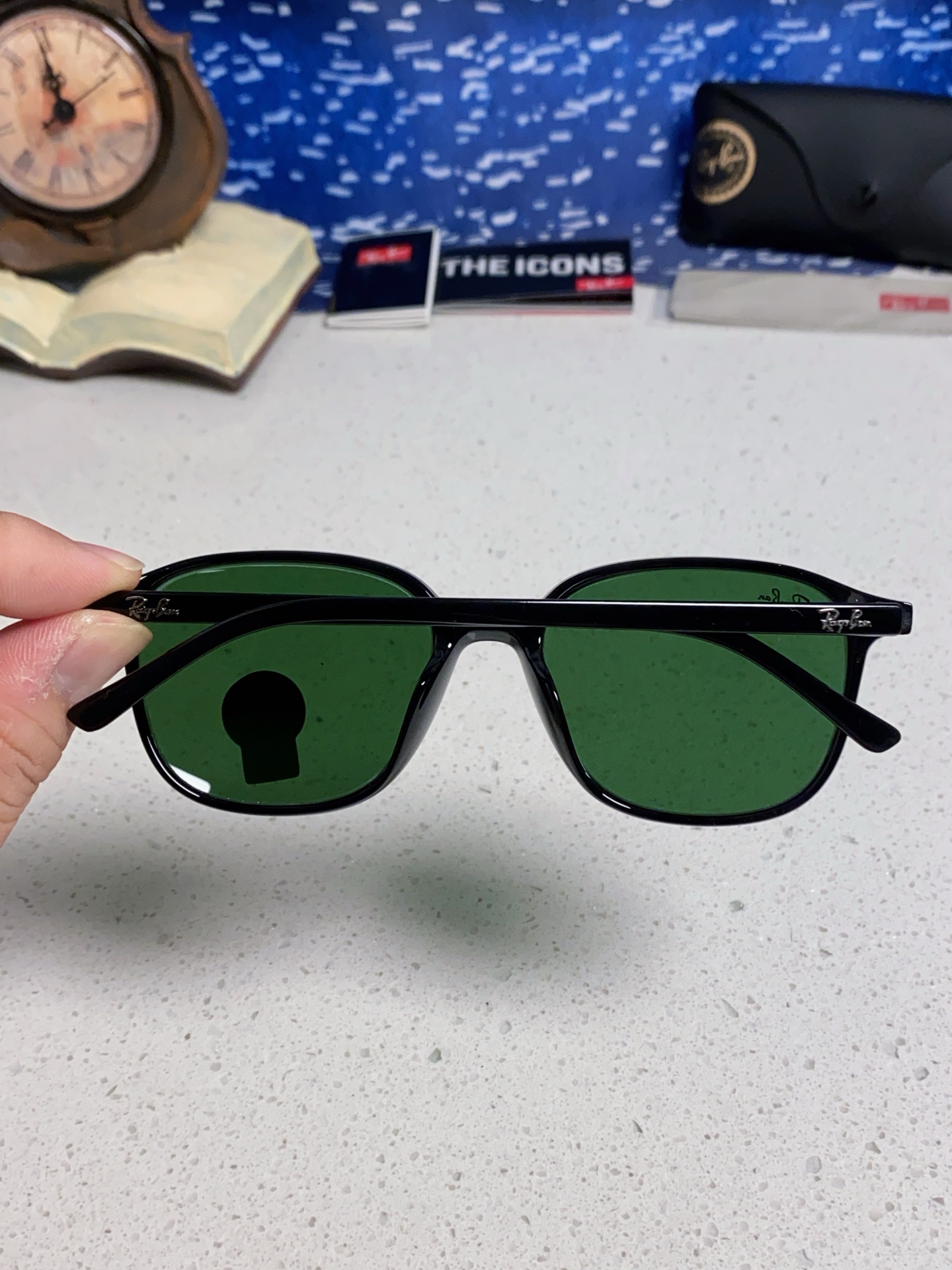 RayBan雷朋 潮牌 复古时尚潮流防紫外线太阳镜 水晶玻璃镜片 RB2193